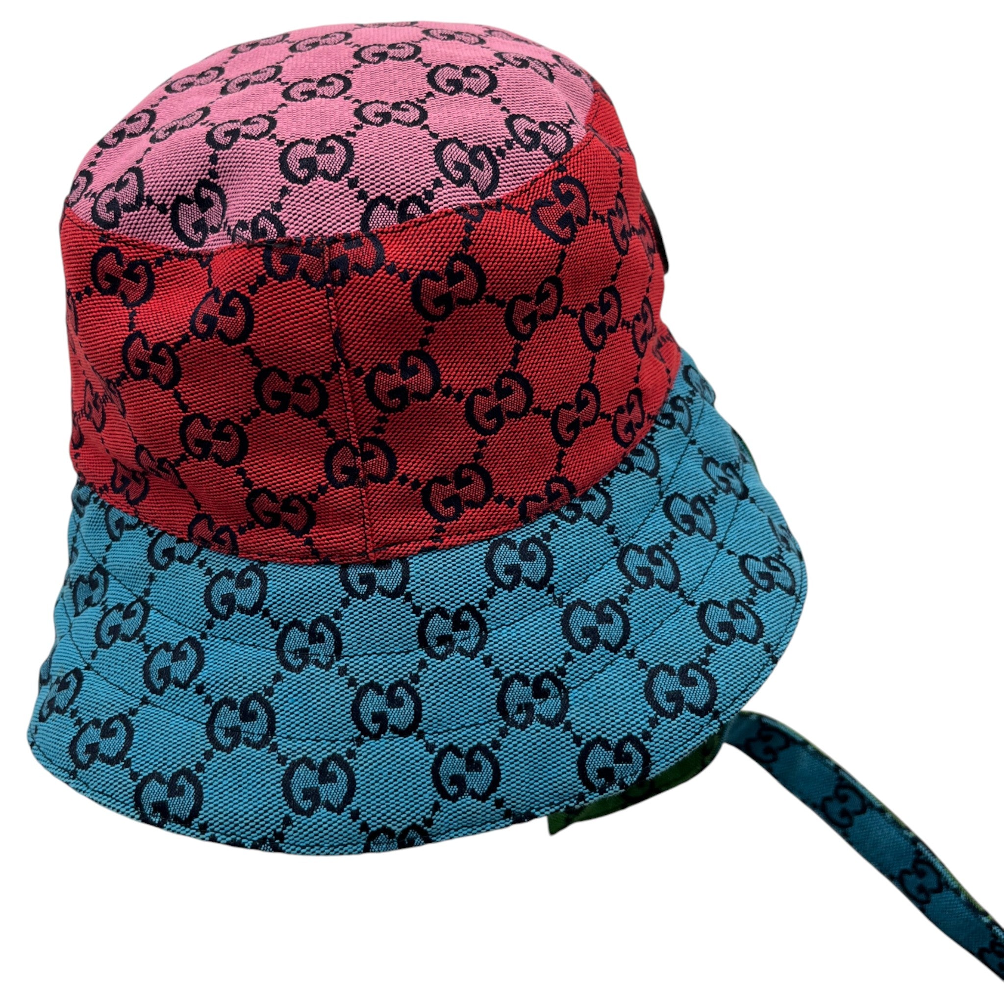 Men's Gg Supreme Reversible Bucket Hat Multi-Coloured