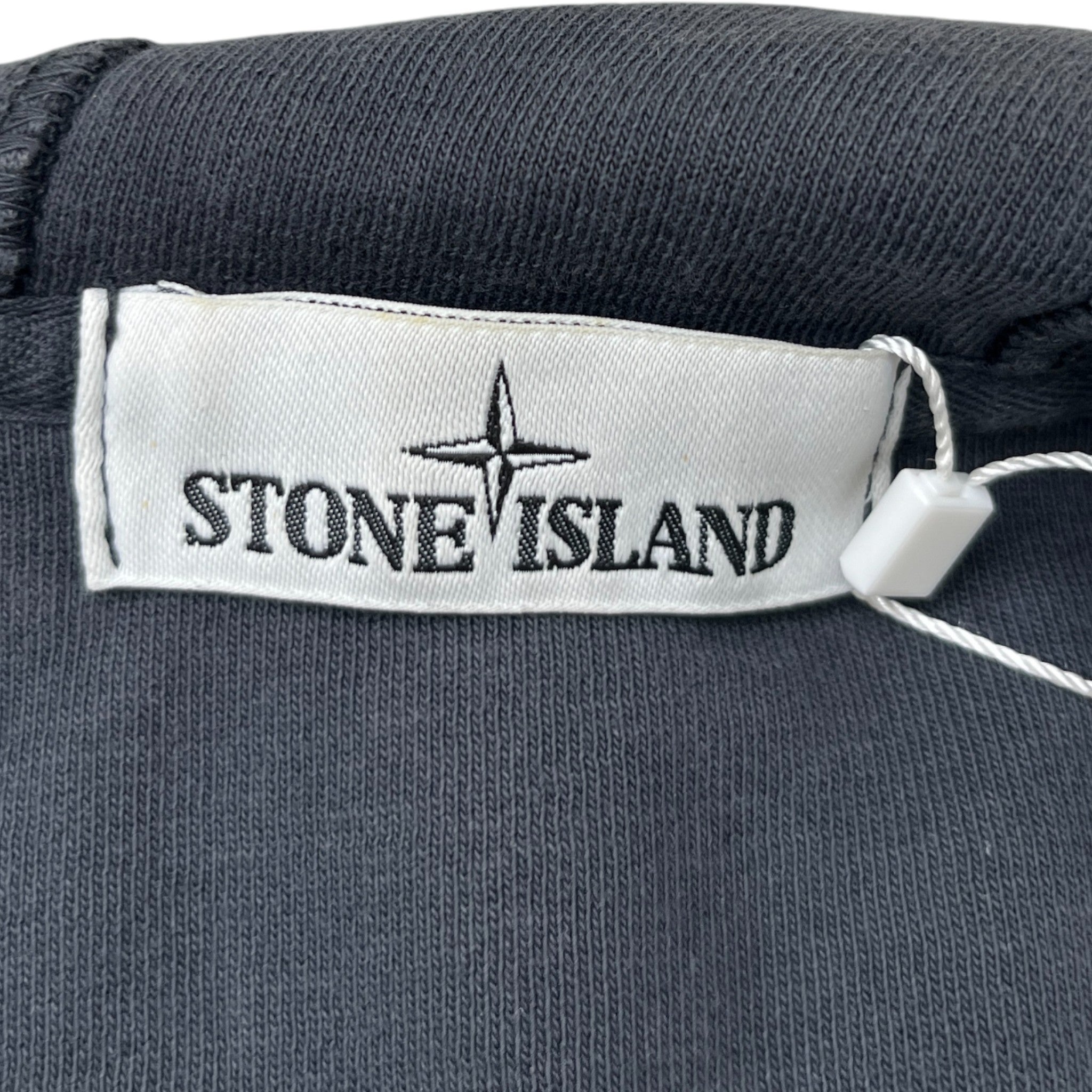 Men's Applique Logo Hoodie Navy Size XL