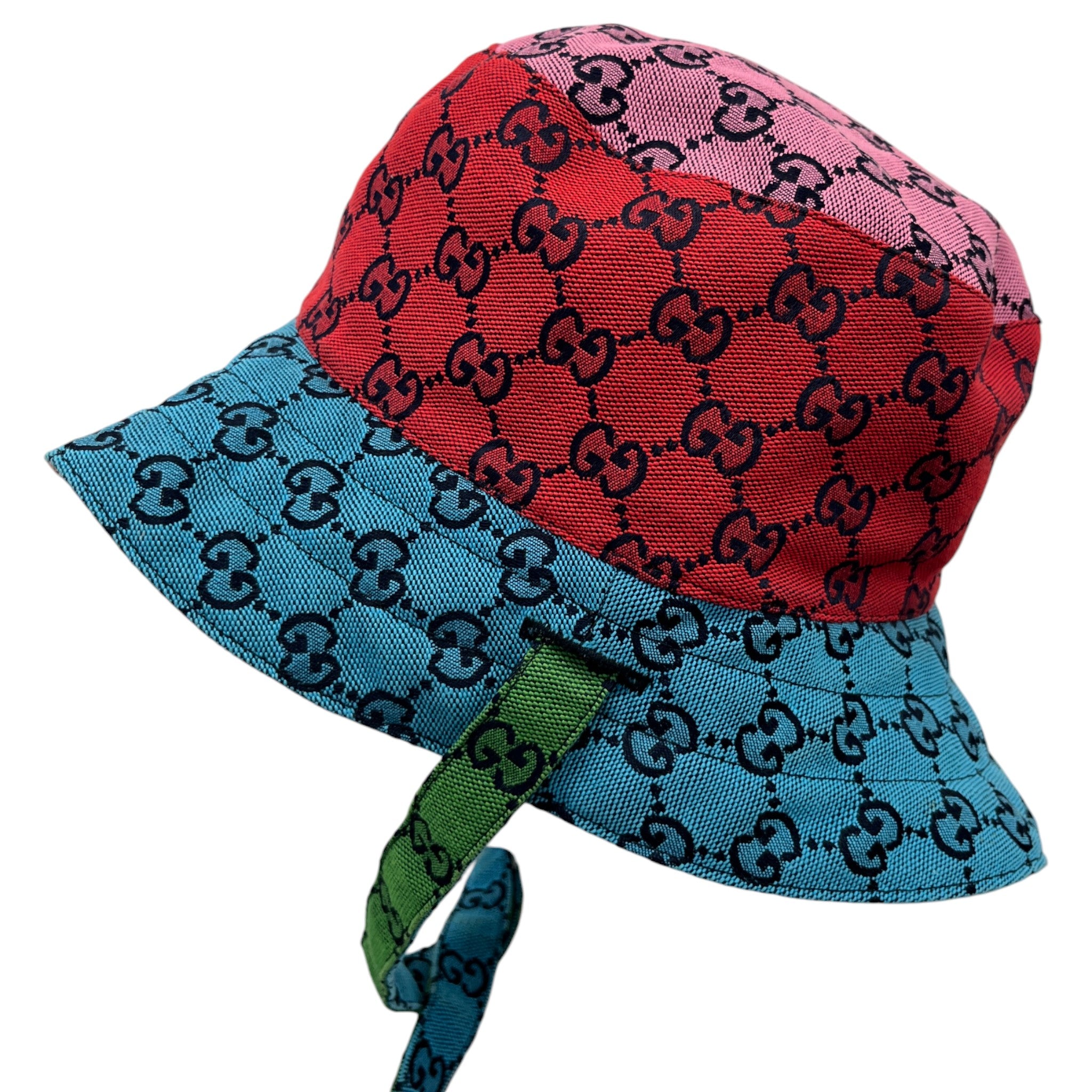 Men's Gg Supreme Reversible Bucket Hat Multi-Coloured