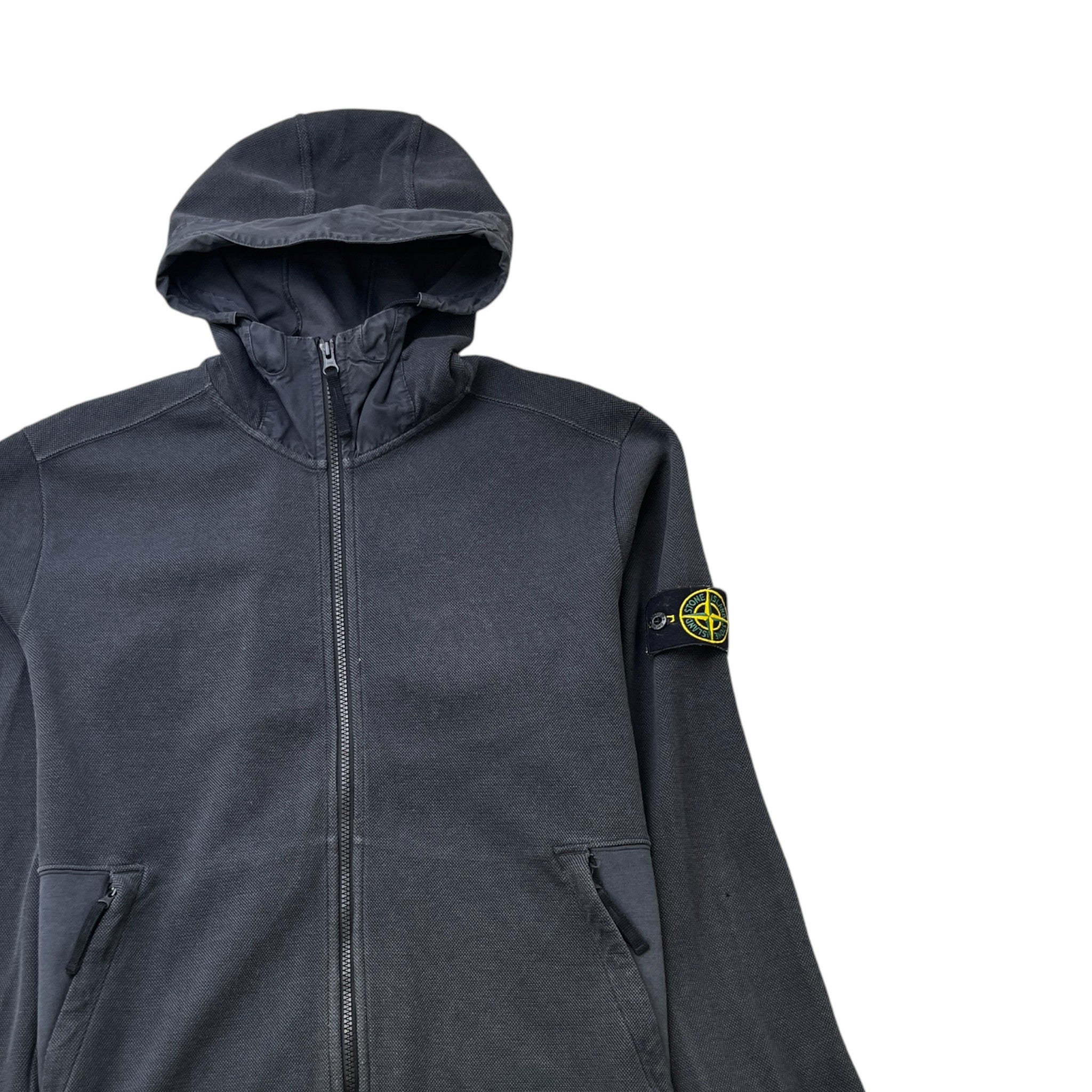 Men's Applique Logo Hoodie Navy Size XL