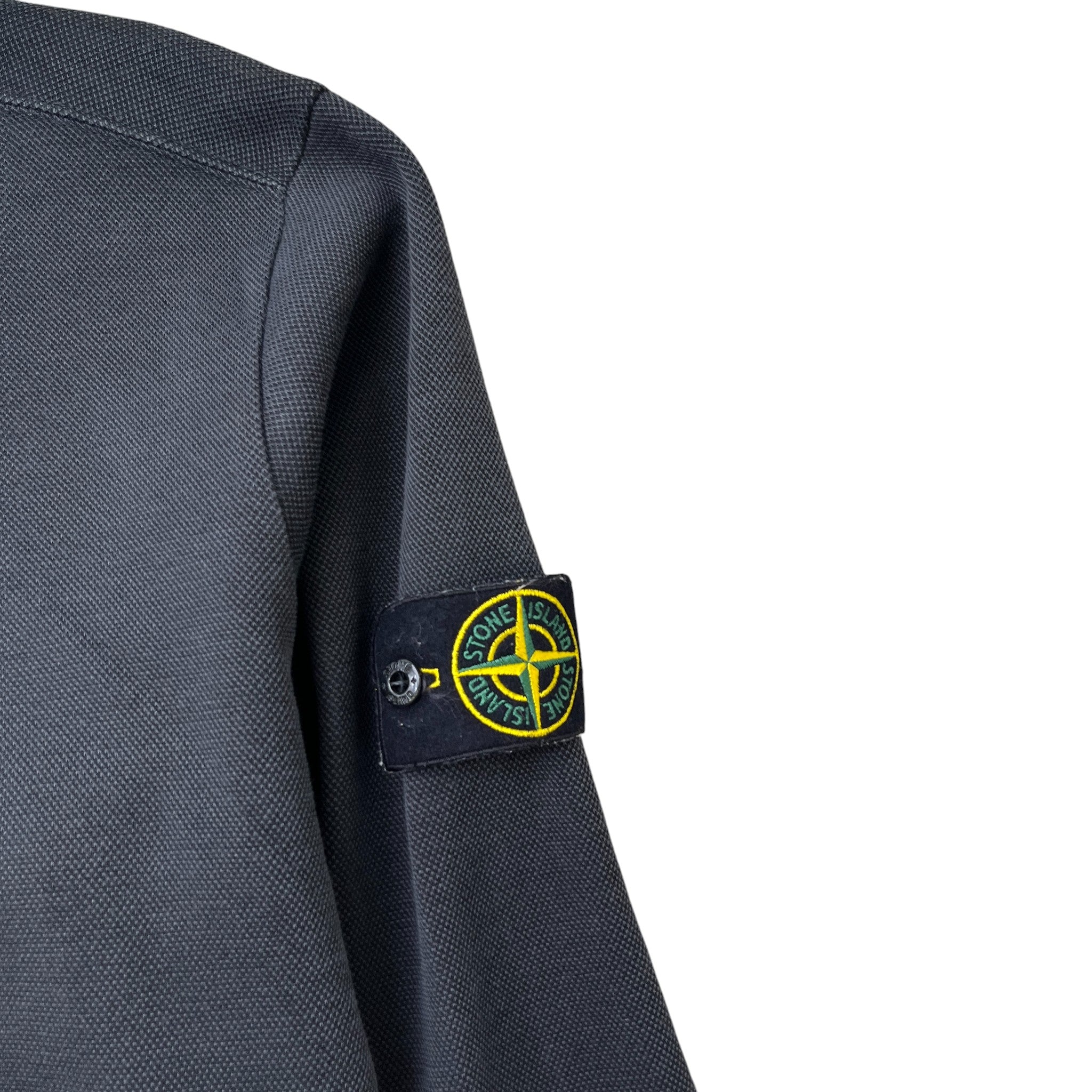 Men's Applique Logo Hoodie Navy Size XL