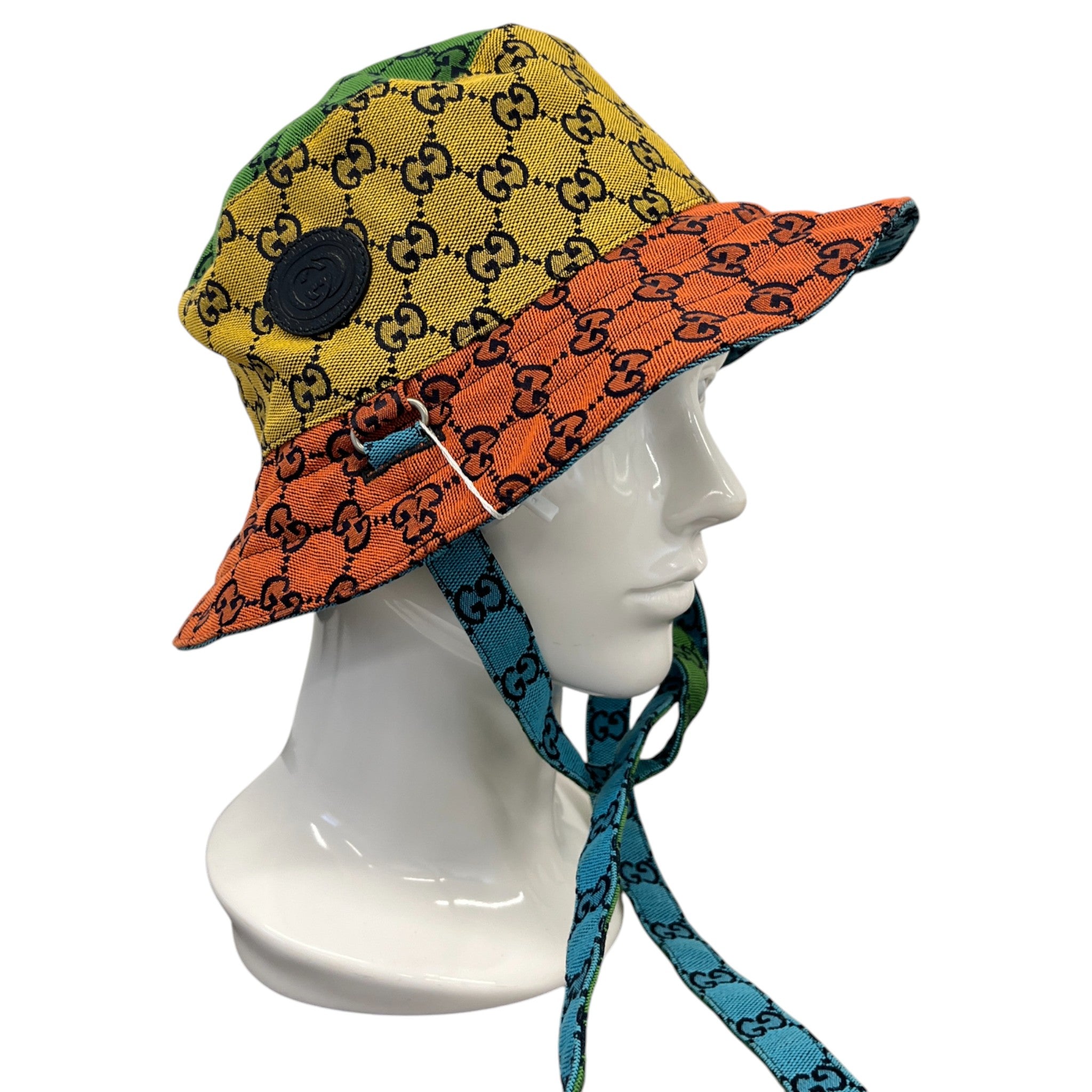Men's Gg Supreme Reversible Bucket Hat Multi-Coloured