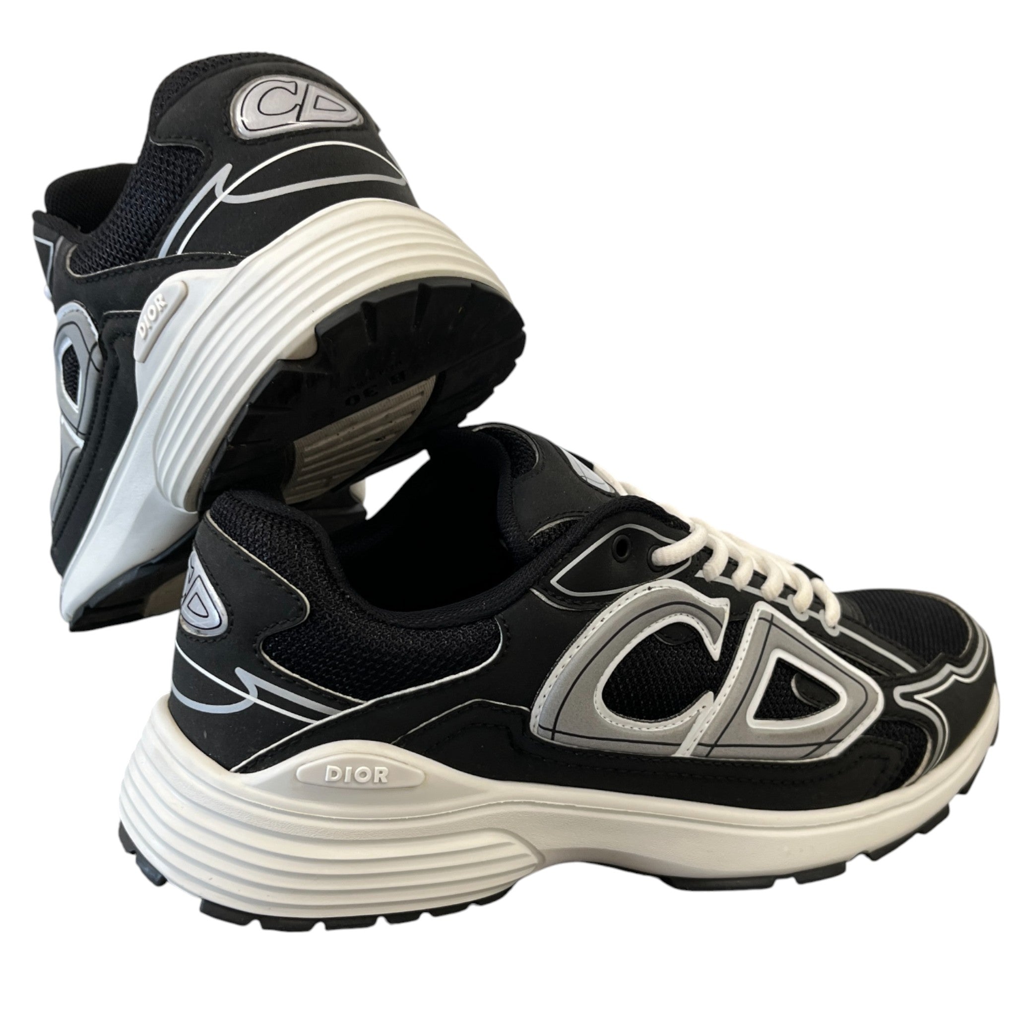 Men's B30 Low Trainers Black Size EU 40 / UK 6