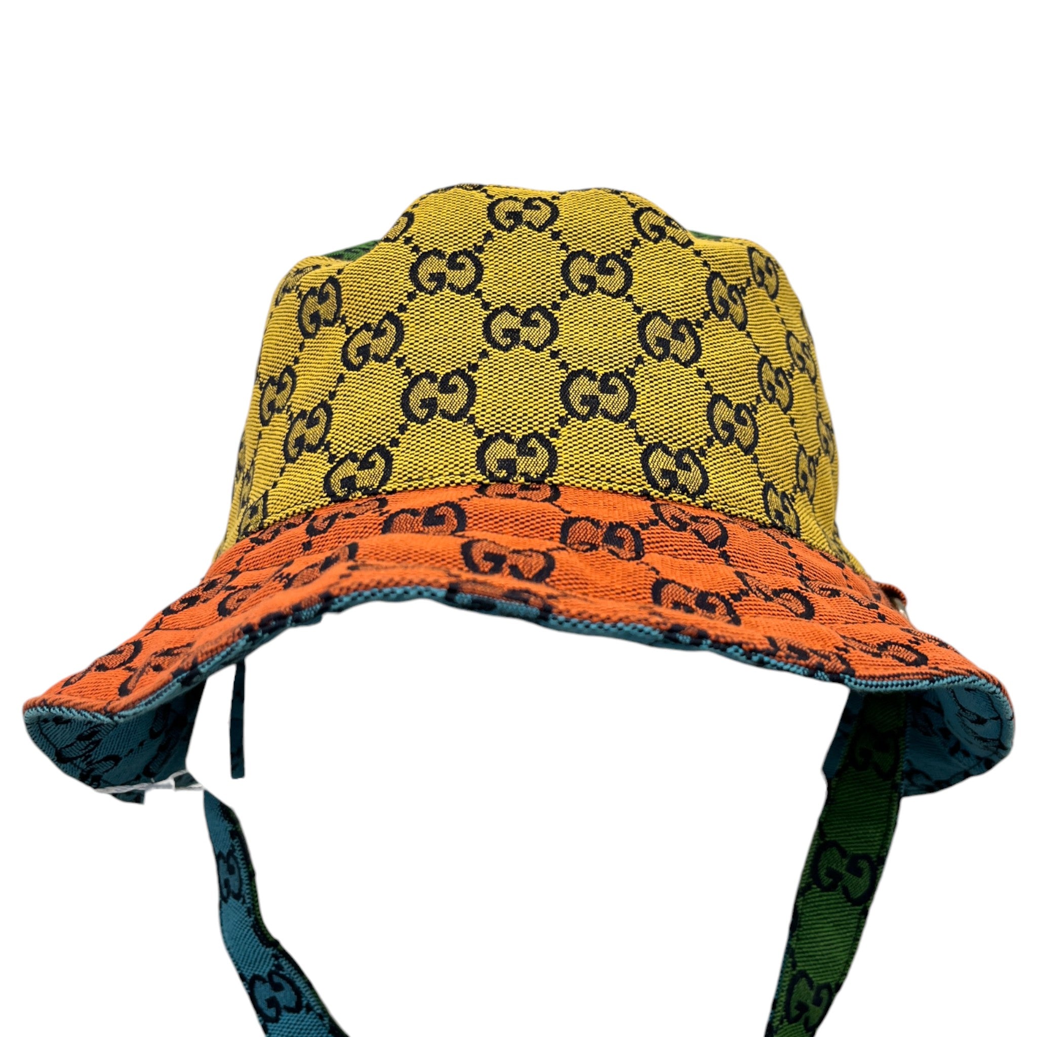 Men's Gg Supreme Reversible Bucket Hat Multi-Coloured