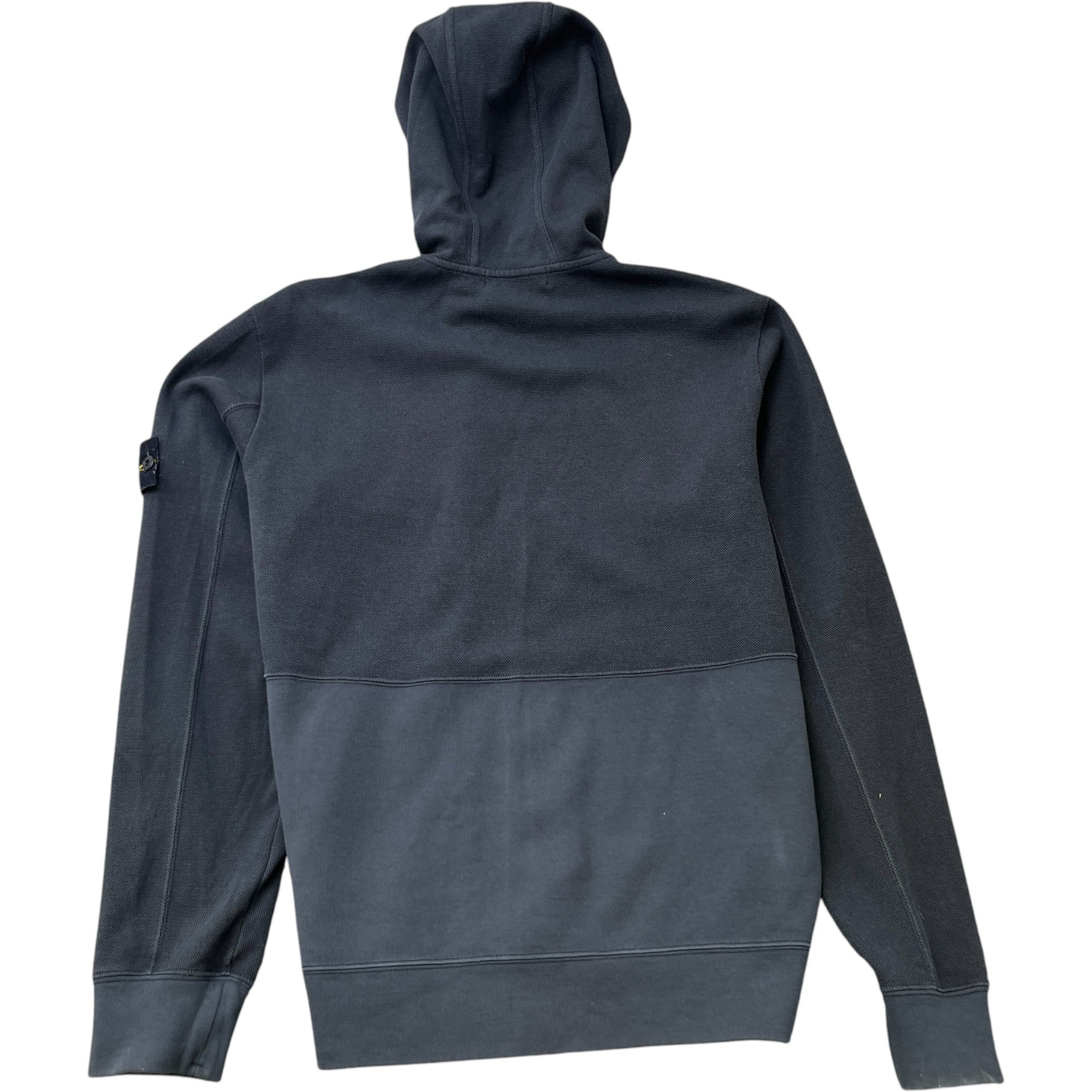 Men's Applique Logo Hoodie Navy Size XL