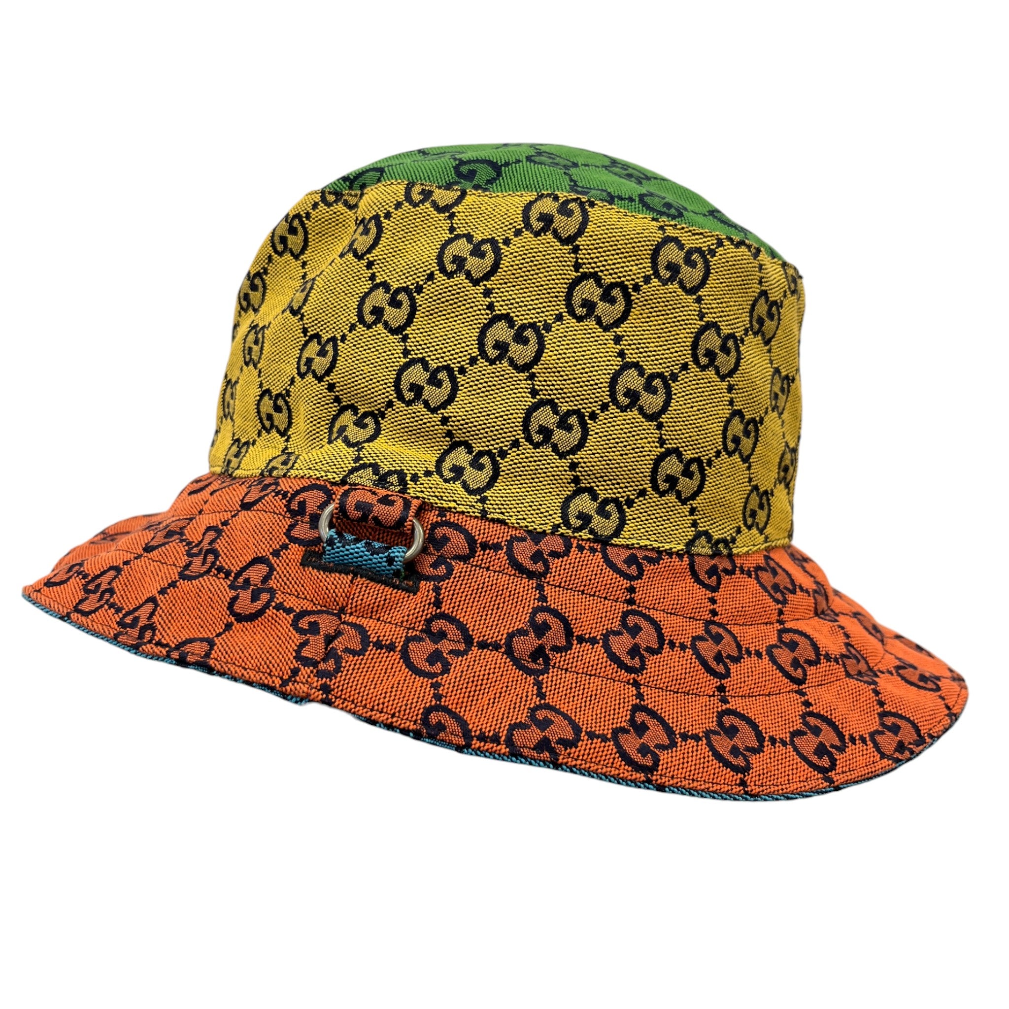 Men's Gg Supreme Reversible Bucket Hat Multi-Coloured