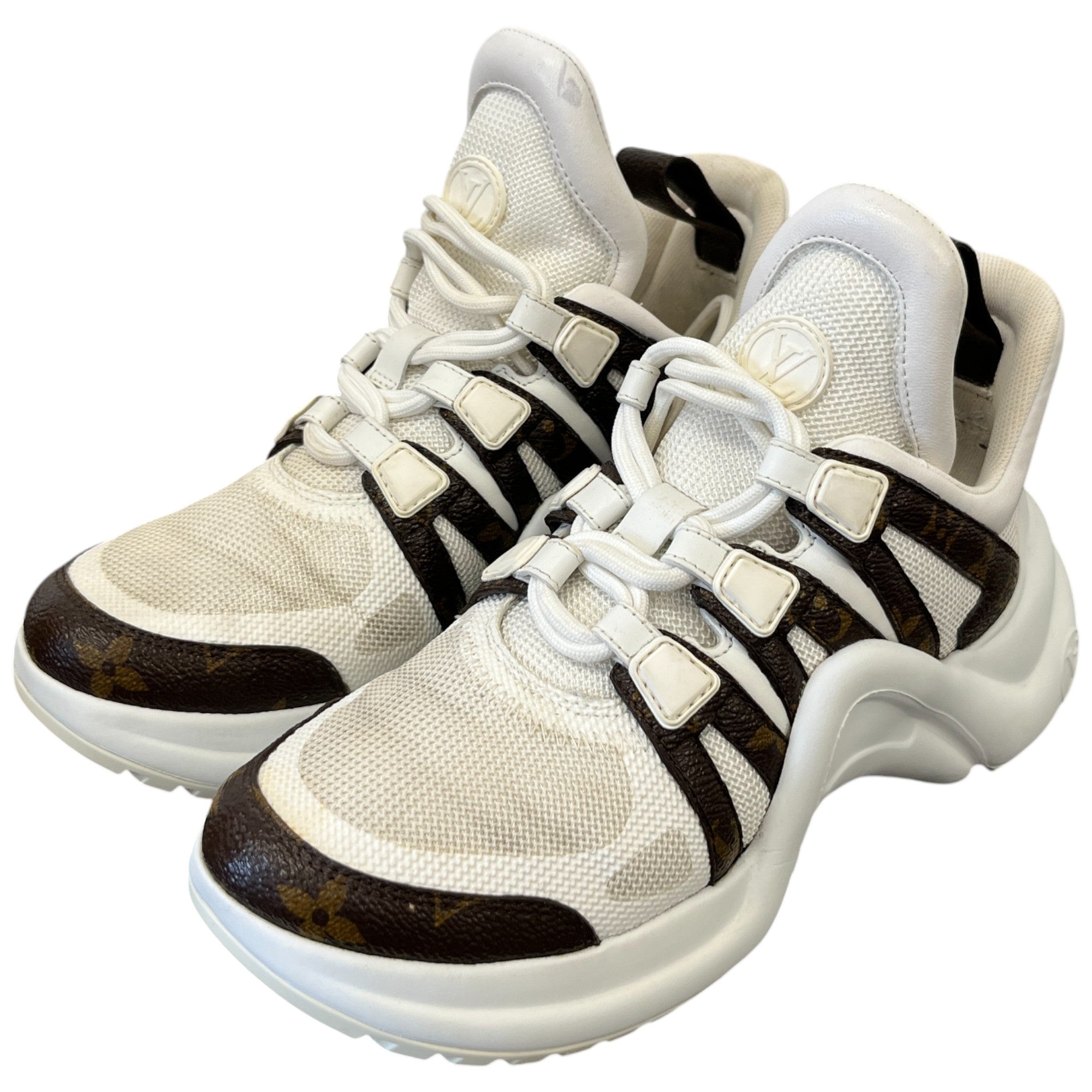 Women's Lv Archlight Low Trainers White Size EU 36 / UK 3