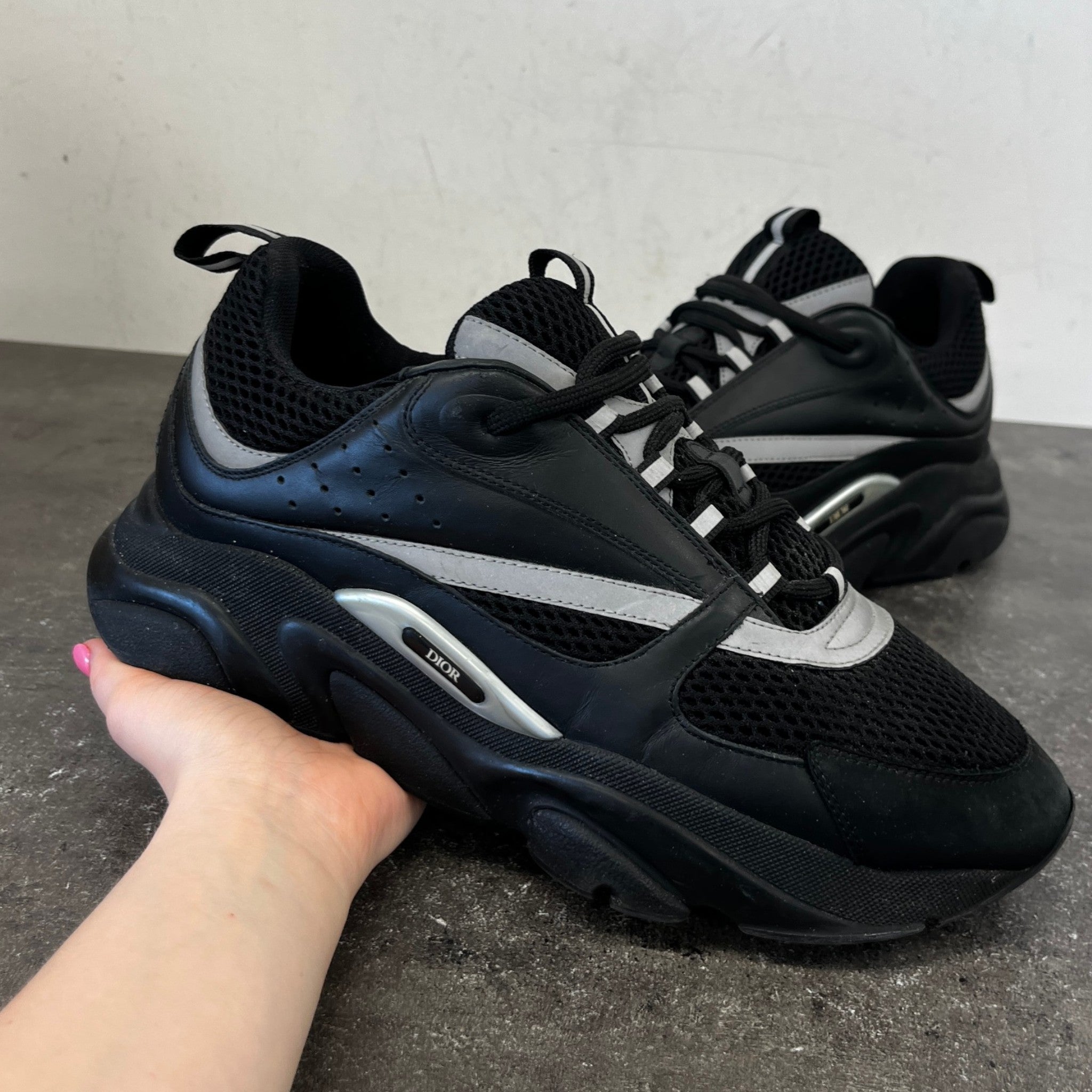 Men's B22 Low Trainers Black Size EU 44.5 / UK 10.5