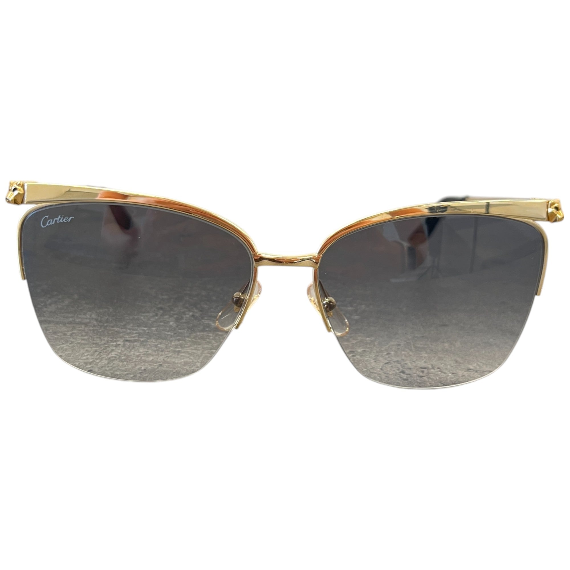 Women's Ct0124S Panthere Sunglasses Gold