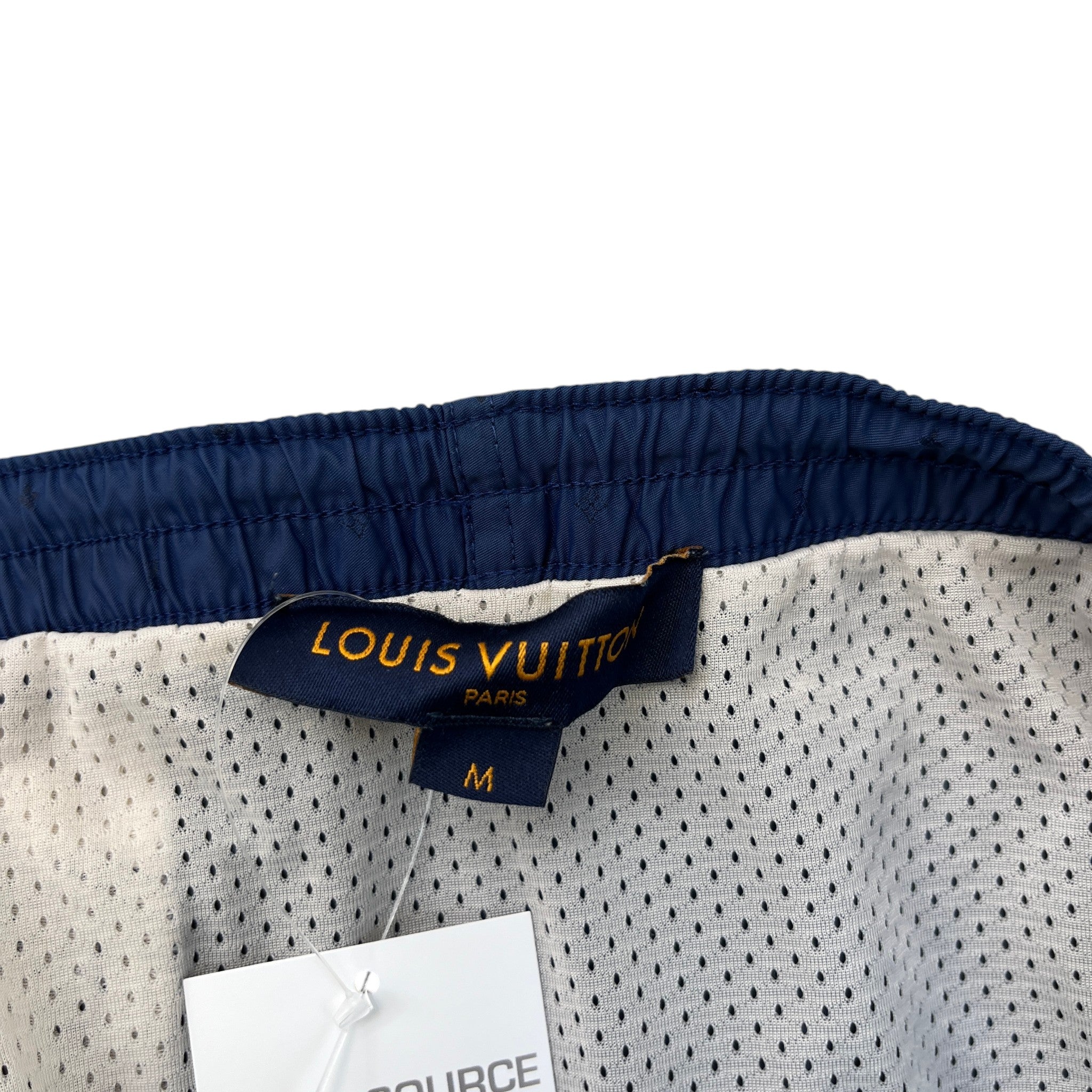 Men's Monogram Swim Shorts Navy Size M