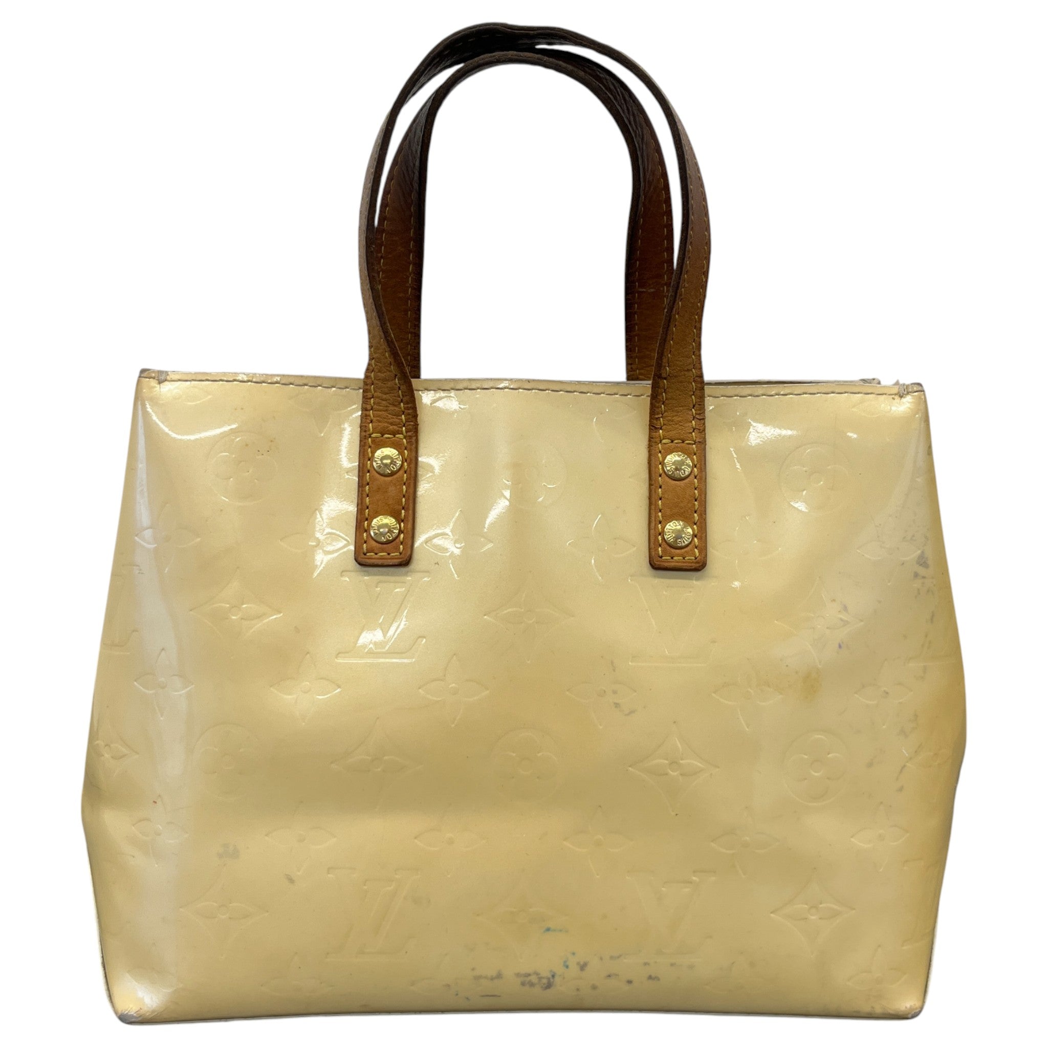 Women's Monogram Vernis Reade Pm Handbag Beige