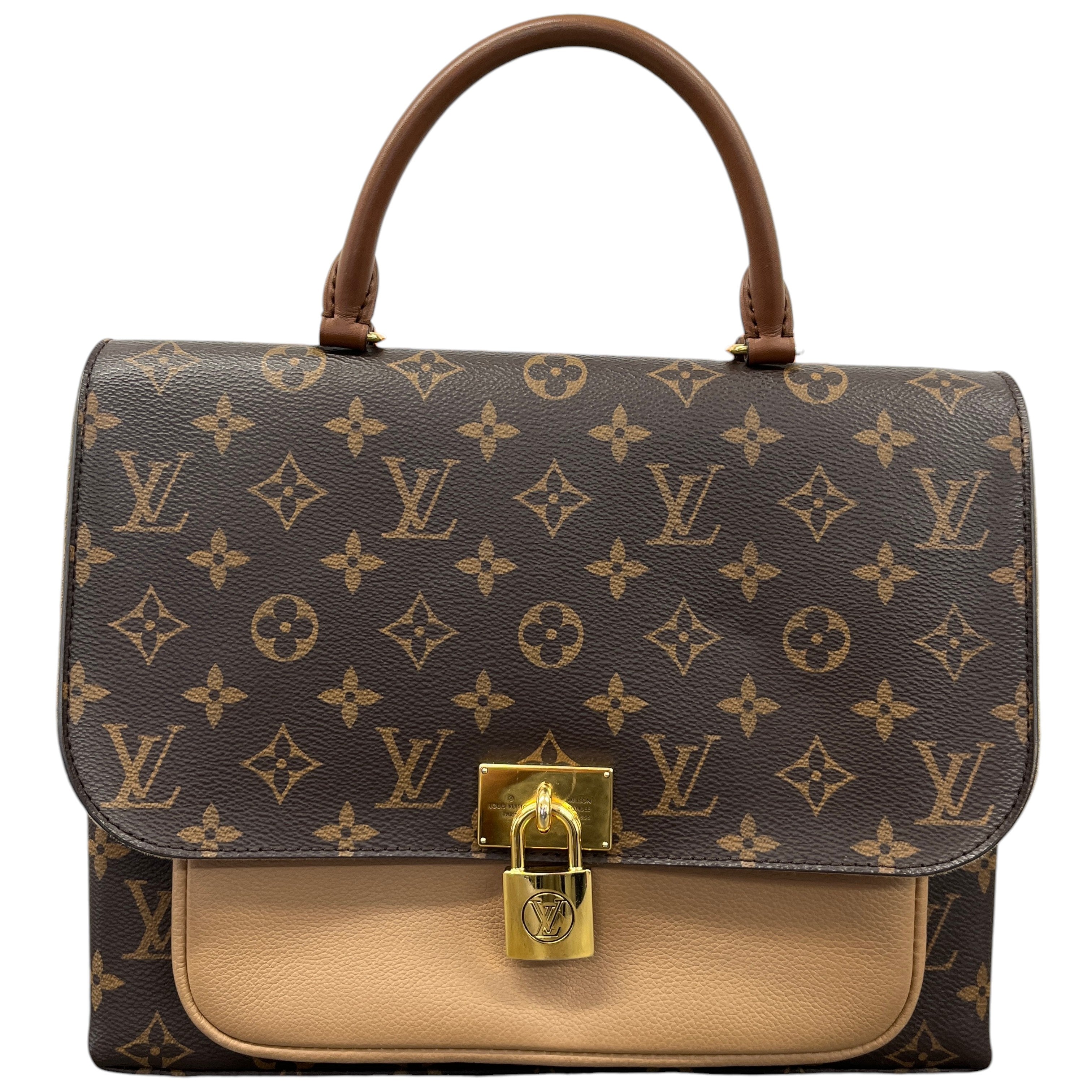 Women's Marignan Monogram Sesame Tote Bag Brown