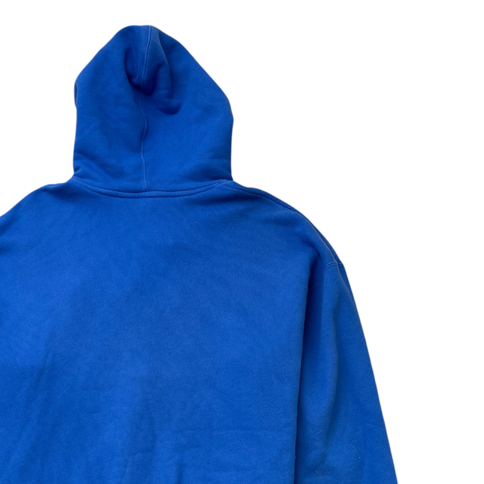 Men's Shark Logo Hoodie Blue Size M