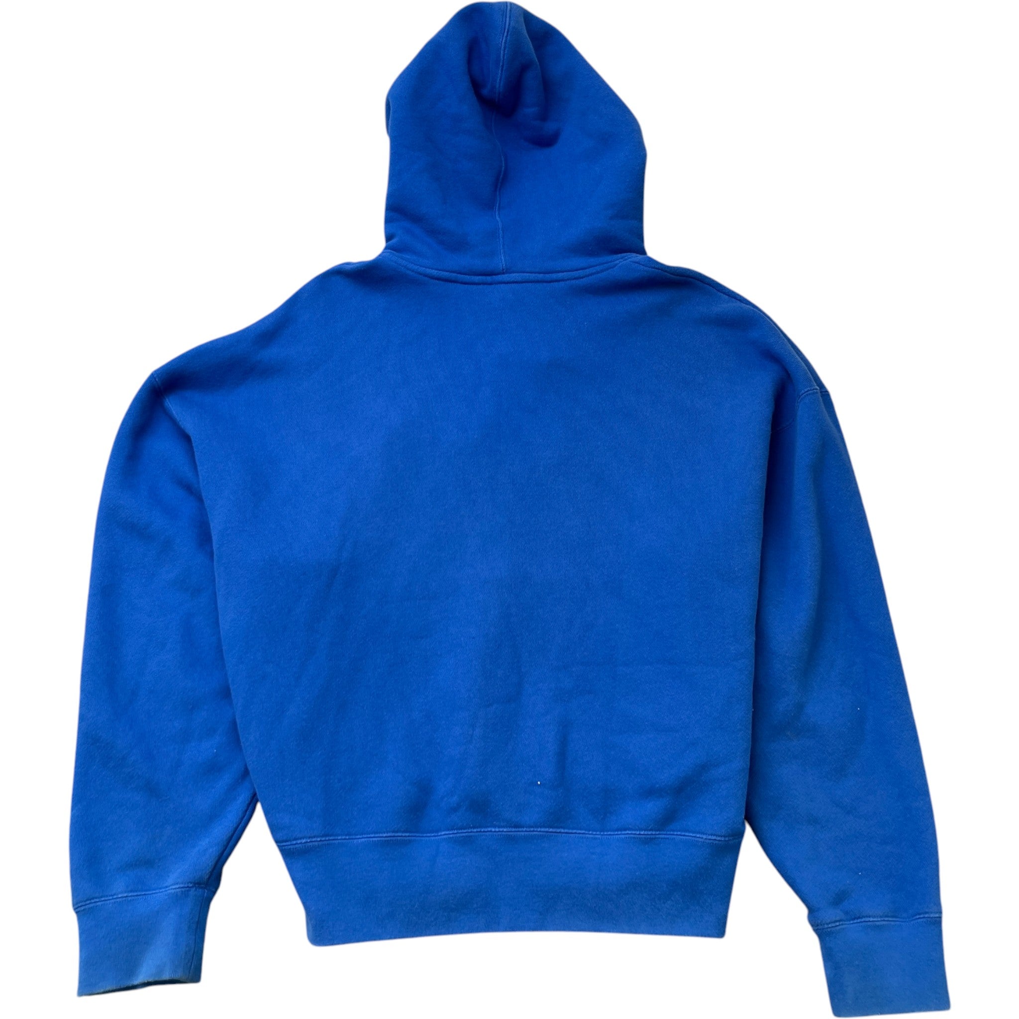 Men's Shark Logo Hoodie Blue Size M