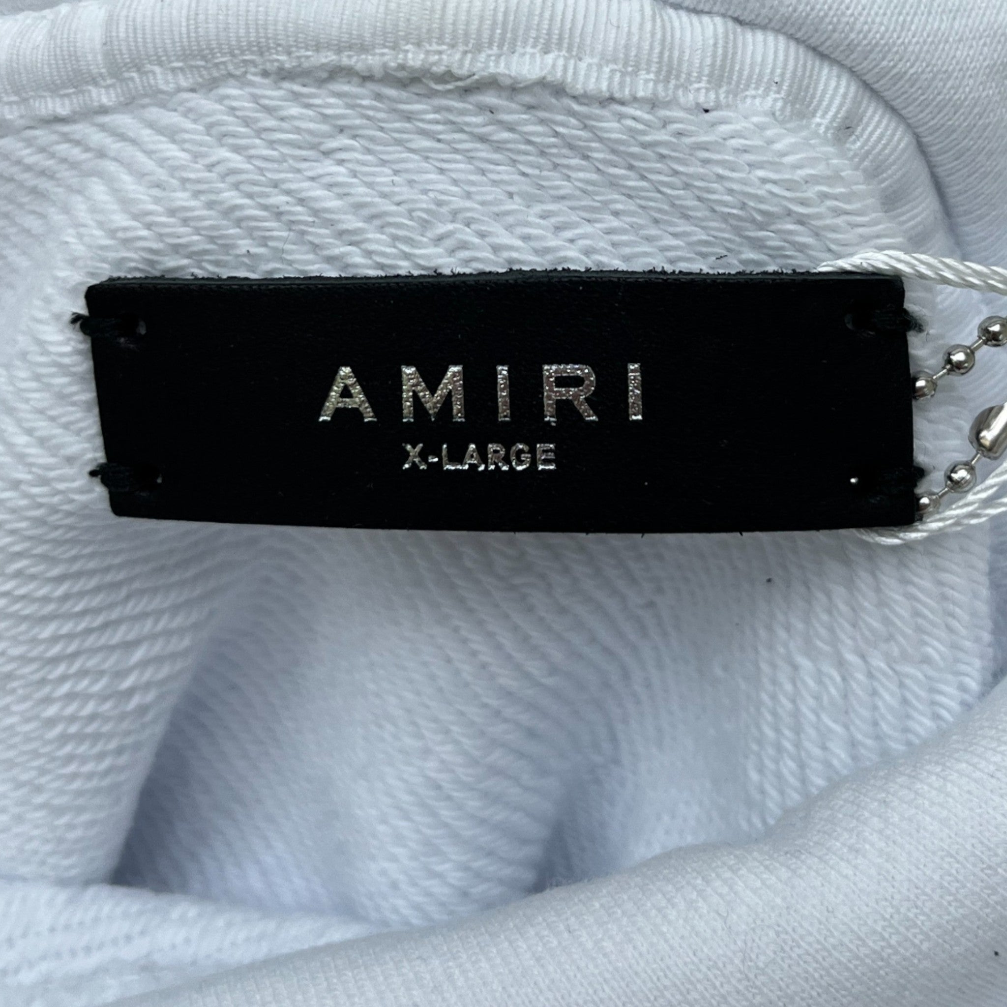 Men's Ma Bar Logo Hoodie White Size XL