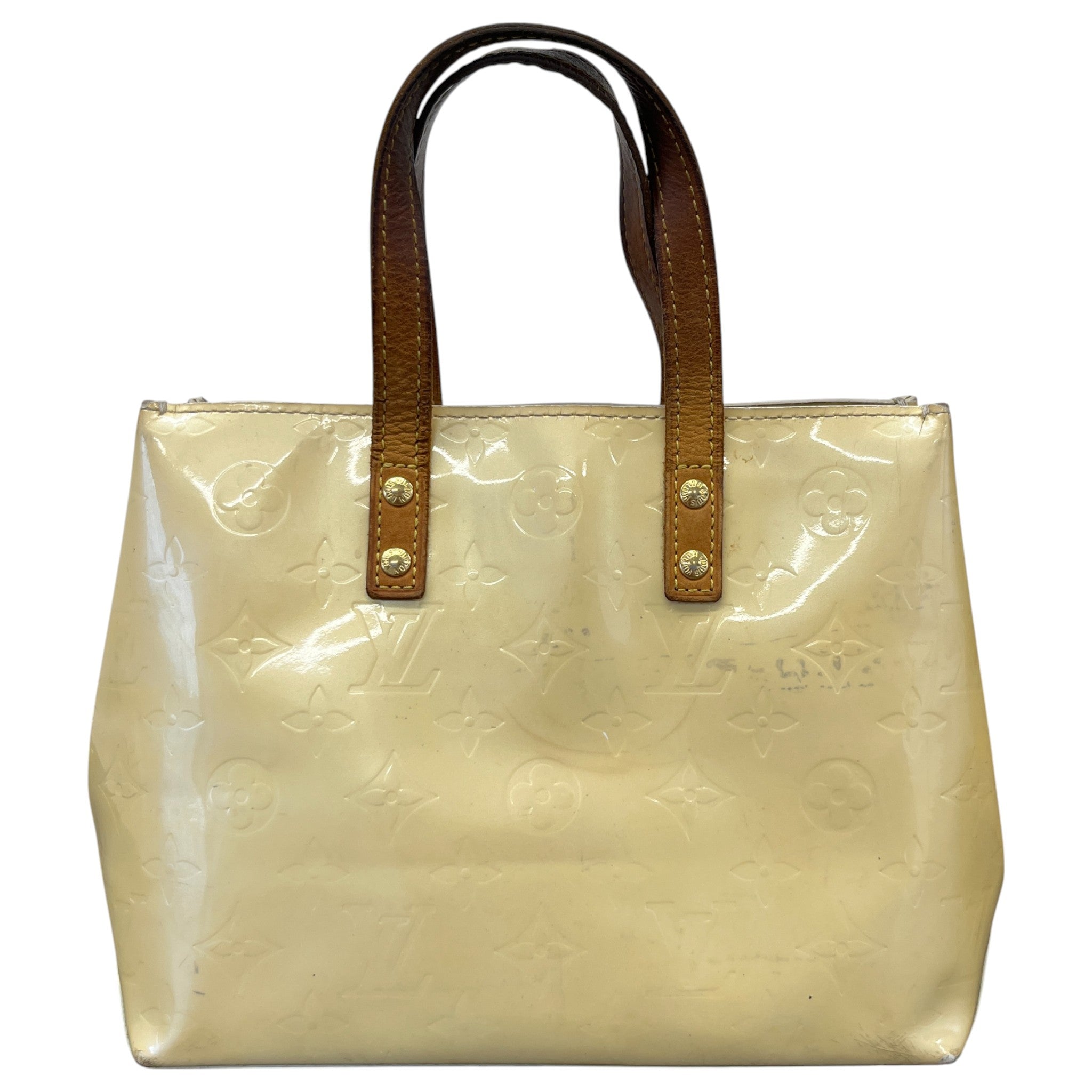 Women's Monogram Vernis Reade Pm Handbag Beige