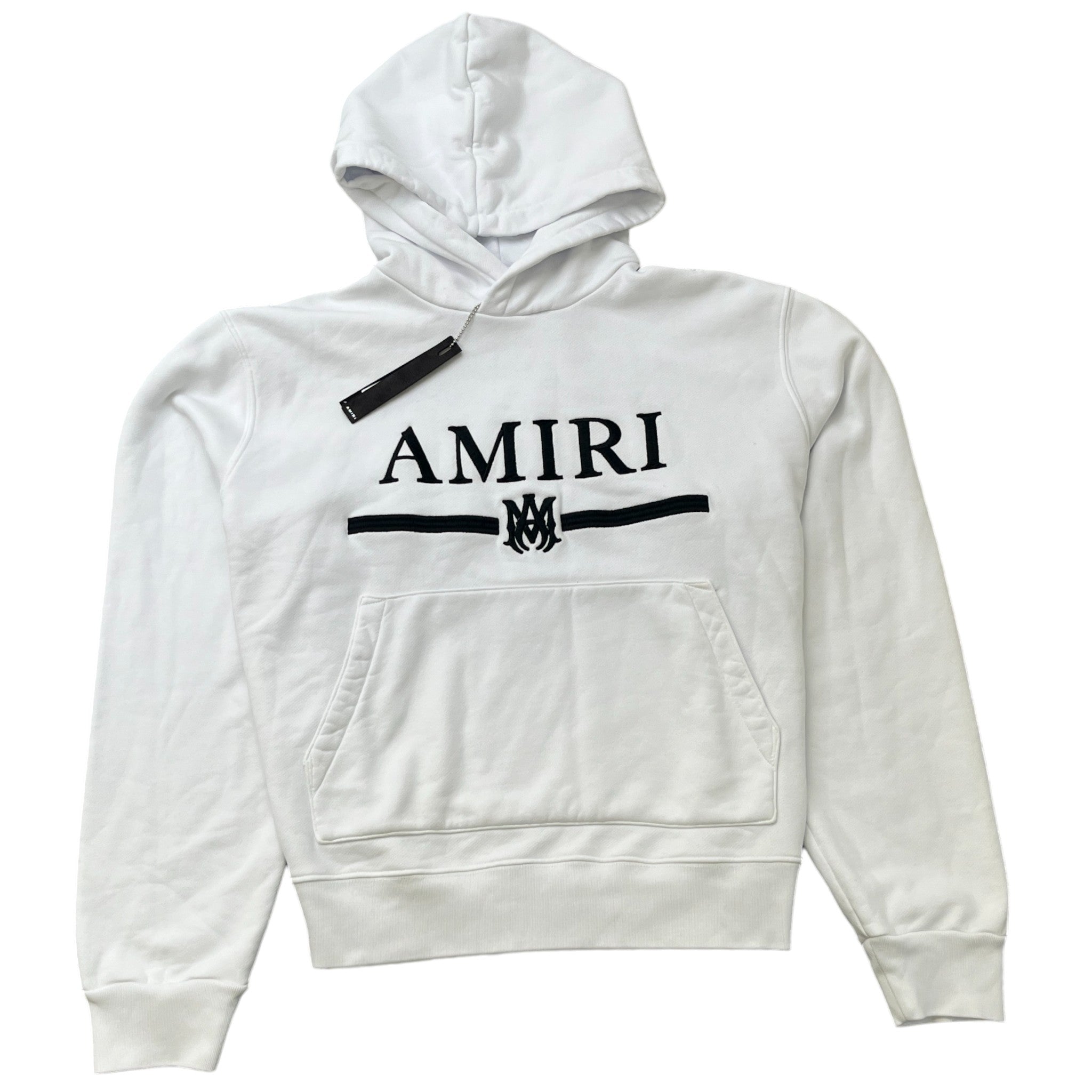 Men's Ma Bar Logo Hoodie White Size XL