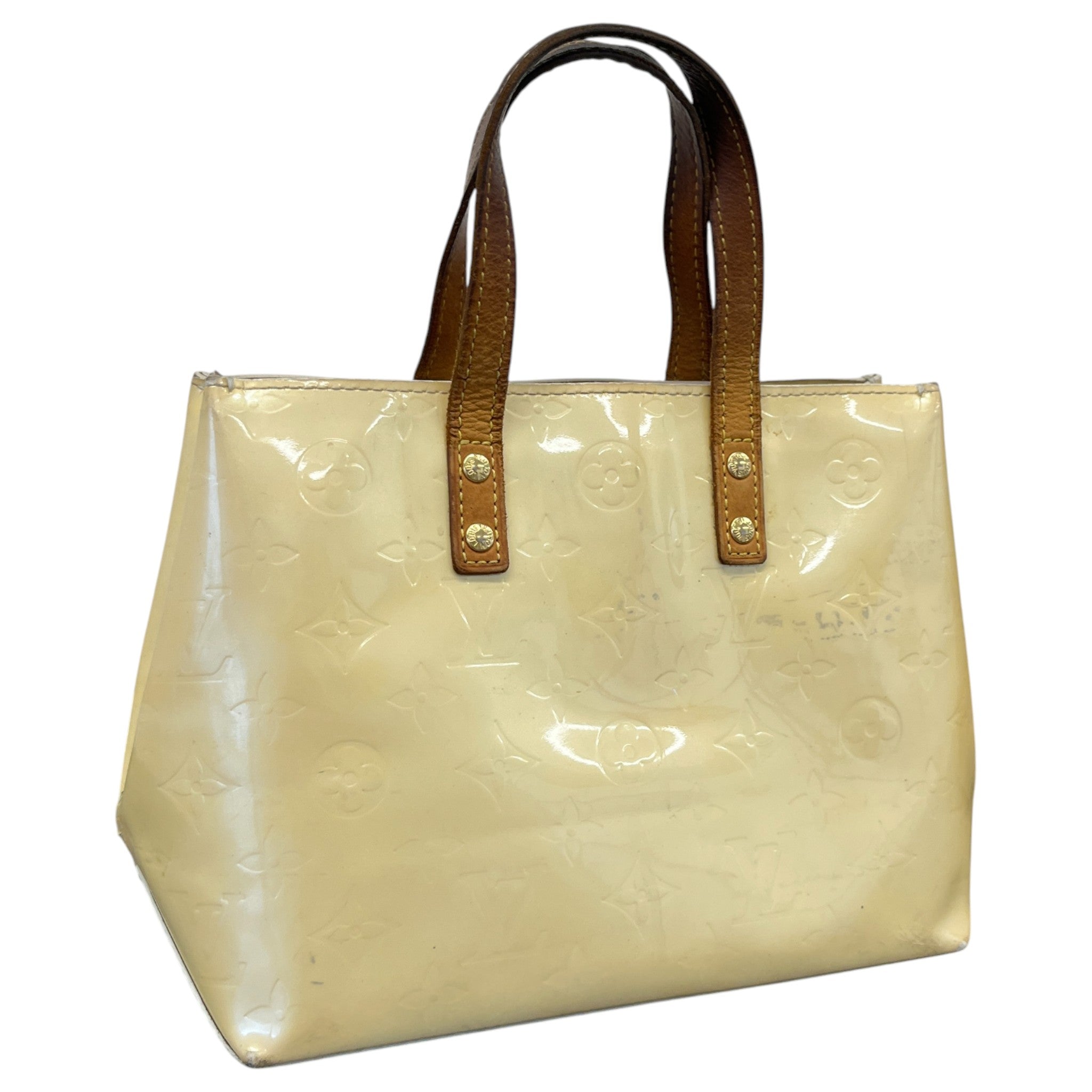 Women's Monogram Vernis Reade Pm Handbag Beige