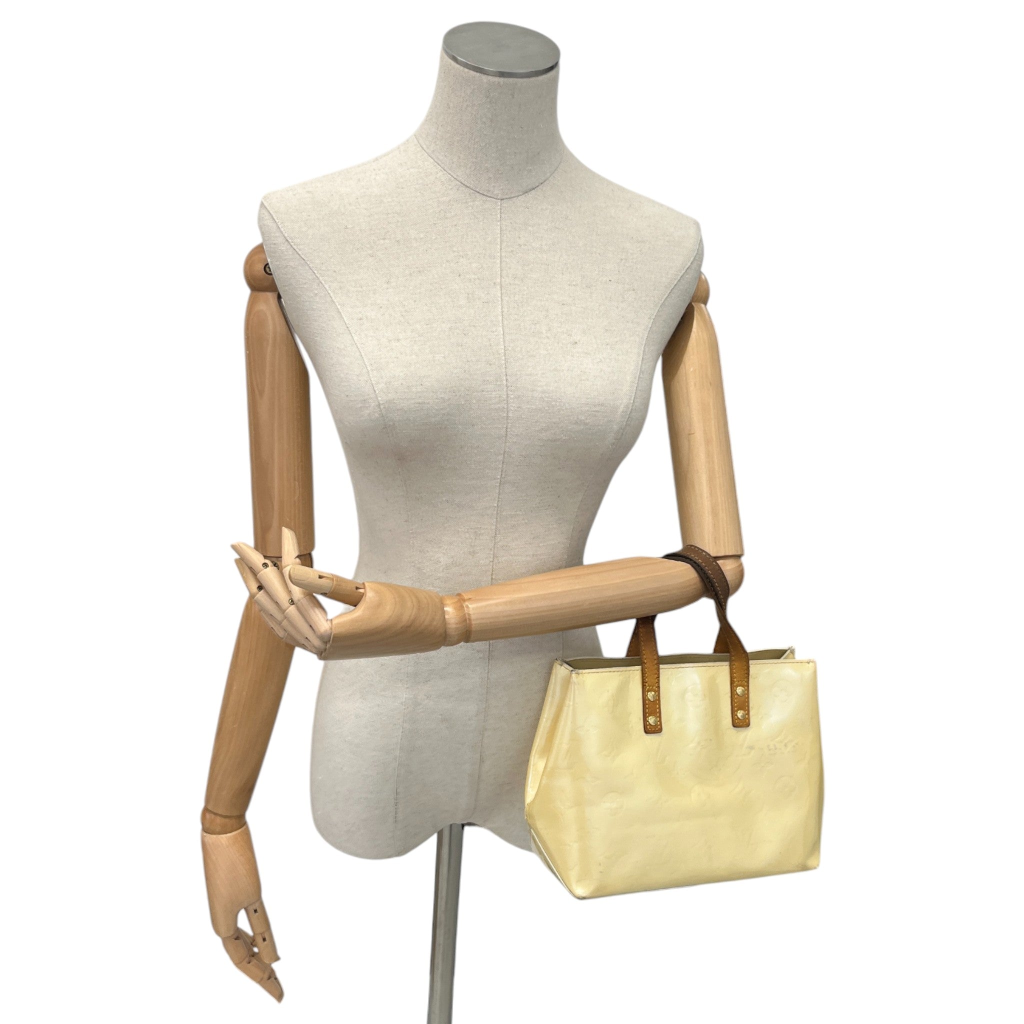 Women's Monogram Vernis Reade Pm Handbag Beige