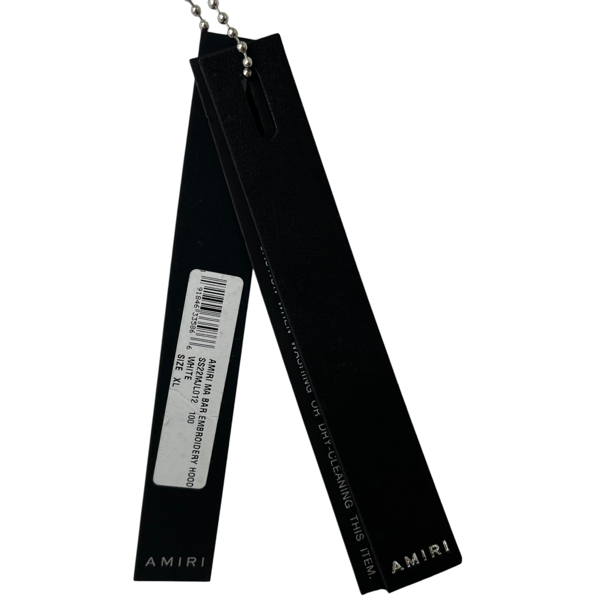 Men's Ma Bar Logo Hoodie White Size XL