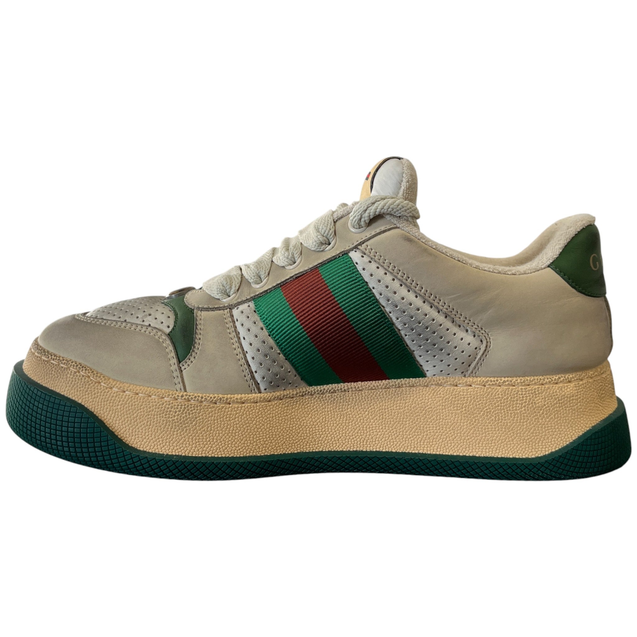 Men's Screener Web Low Trainers Beige Size EU 41.5 / UK 7.5