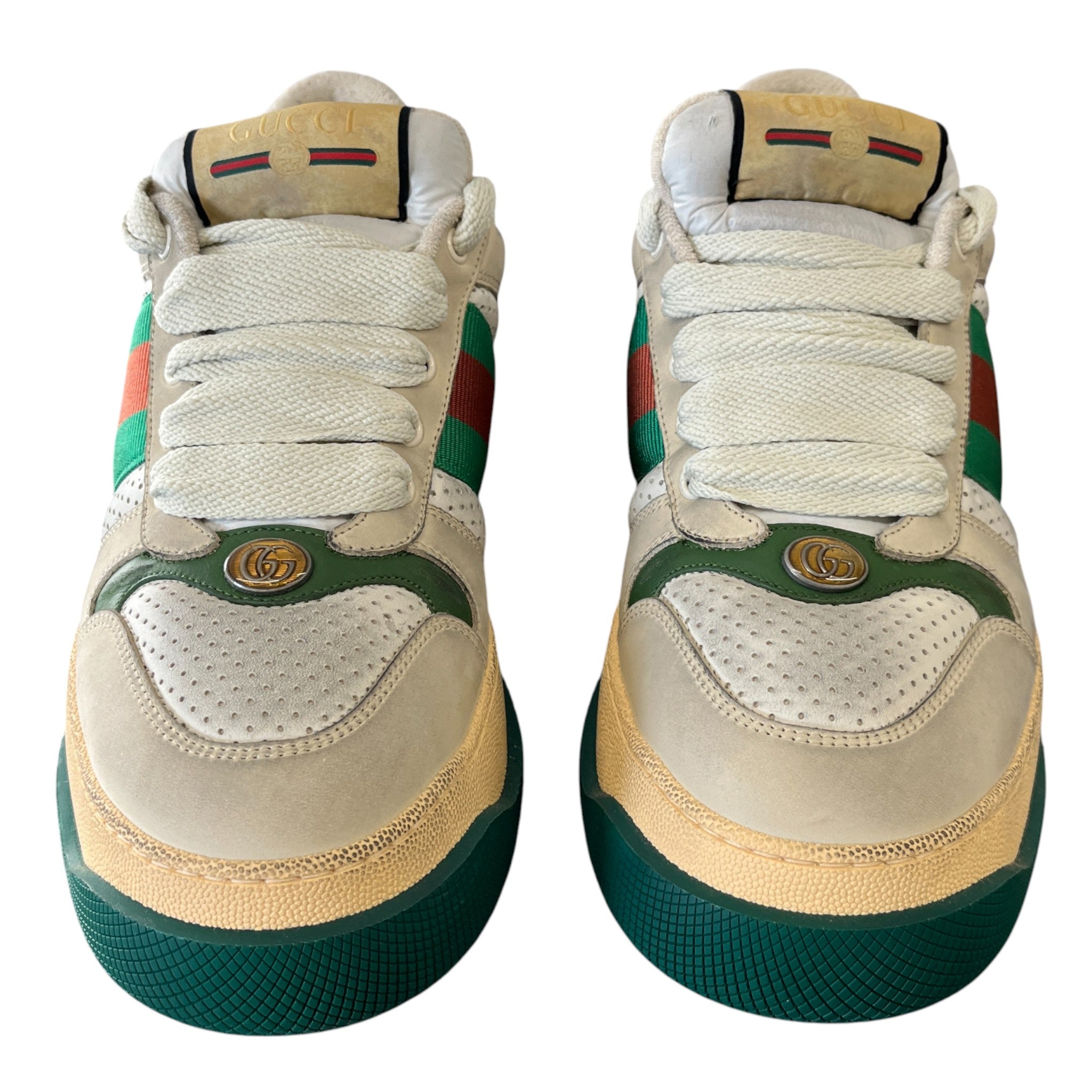 Men's Screener Web Low Trainers Beige Size EU 41.5 / UK 7.5