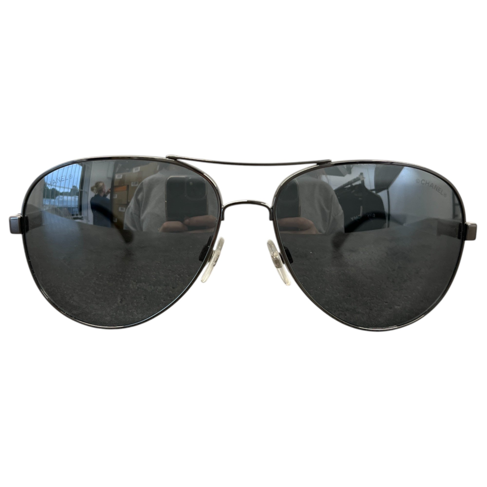 Women's C108/4D Sunglasses Silver