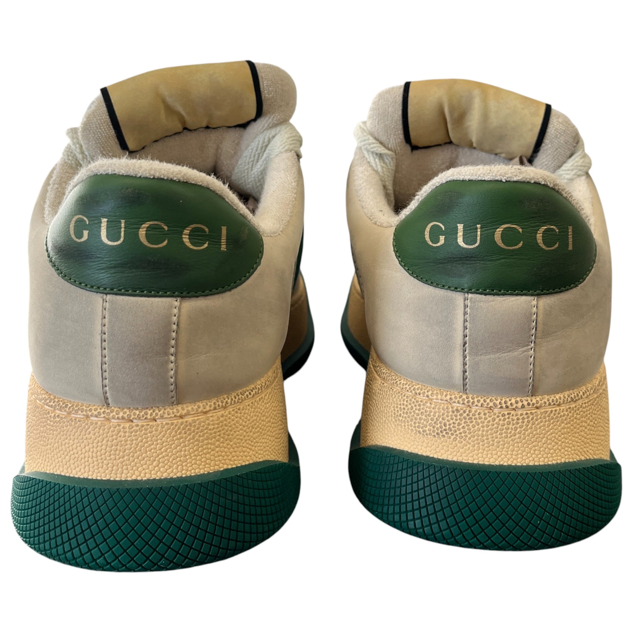 Men's Screener Web Low Trainers Beige Size EU 41.5 / UK 7.5