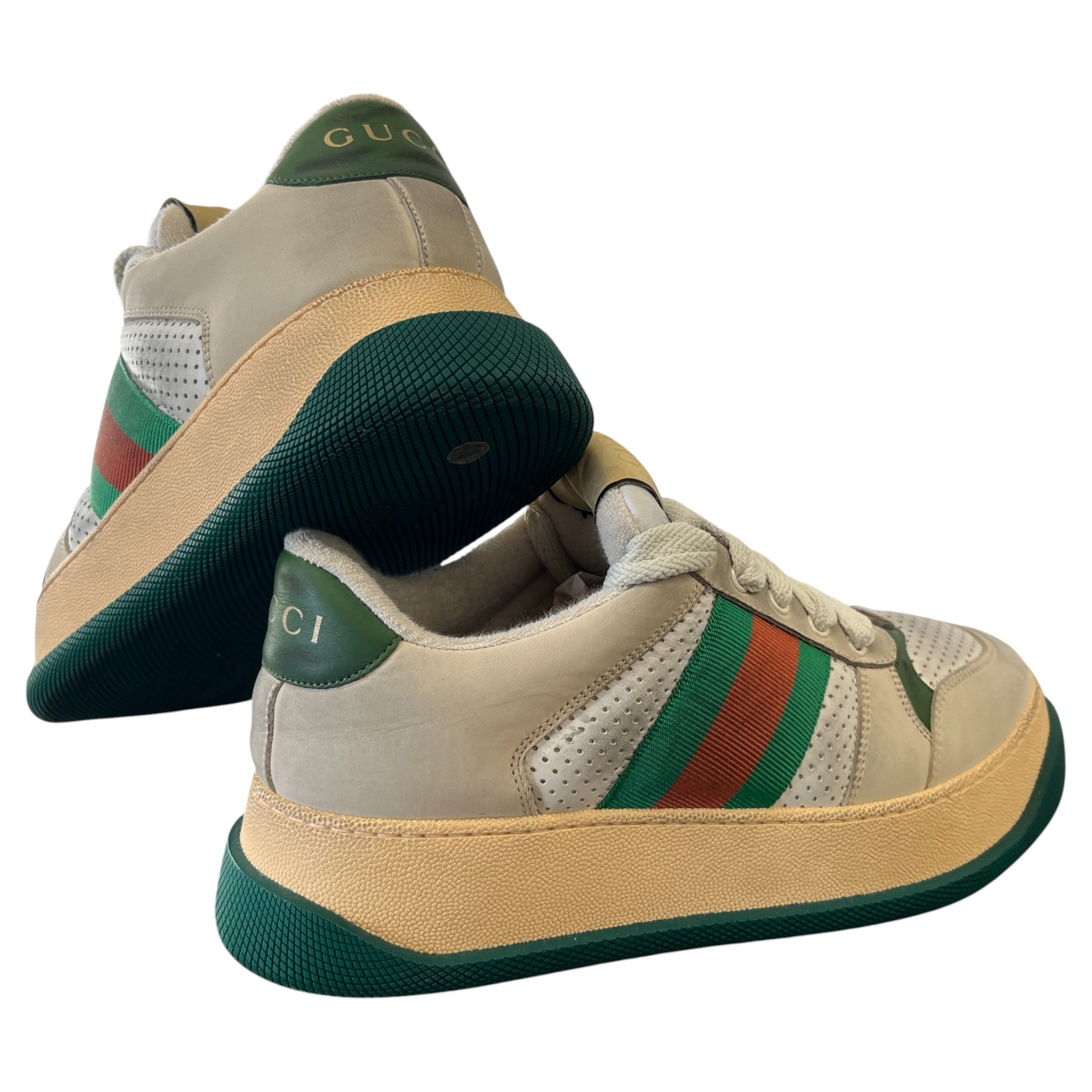 Men's Screener Web Low Trainers Beige Size EU 41.5 / UK 7.5