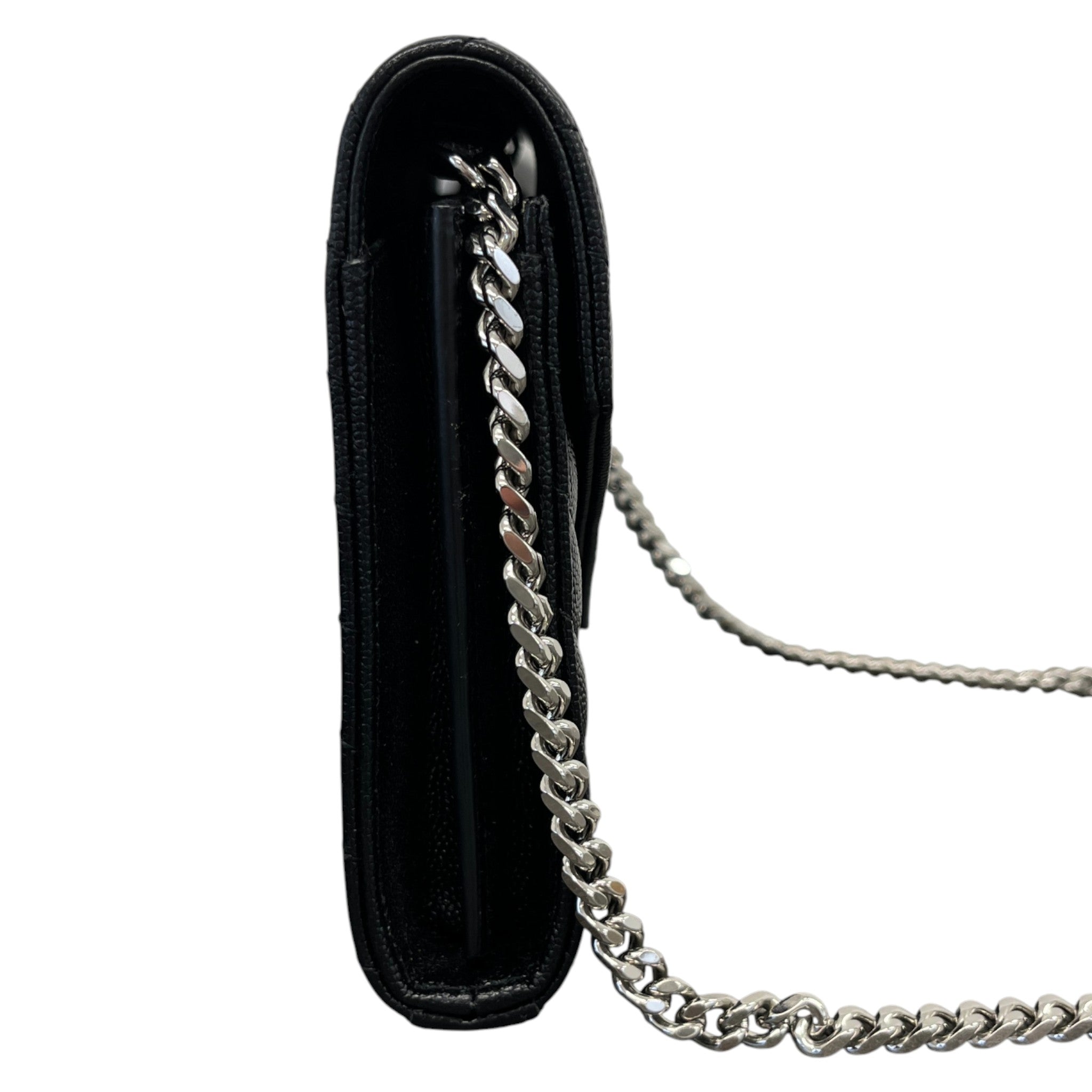 Women's Cassandre Envelope Chain Wallet Bag Black