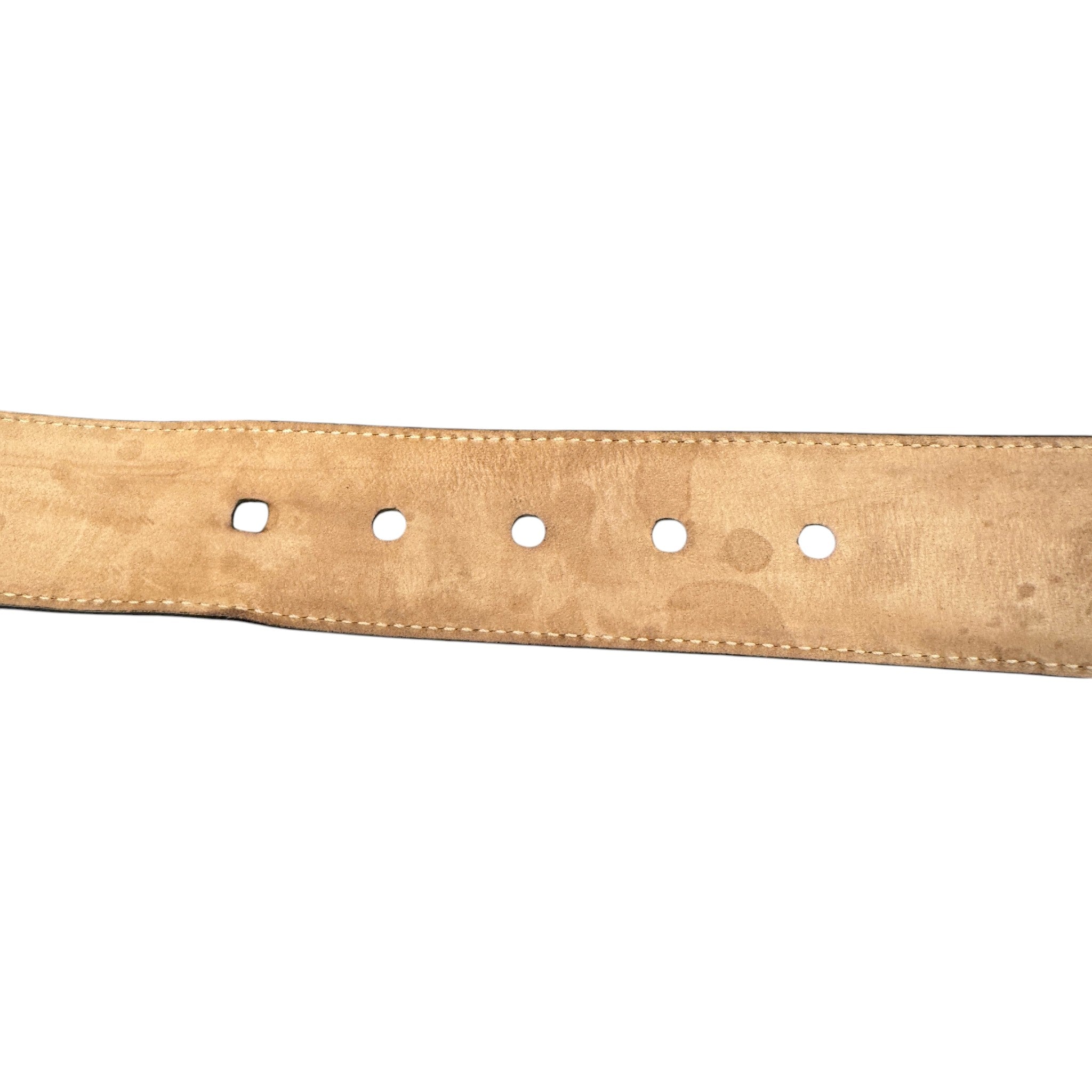Men's Gg Supreme Belt Brown Size Waist 38"
