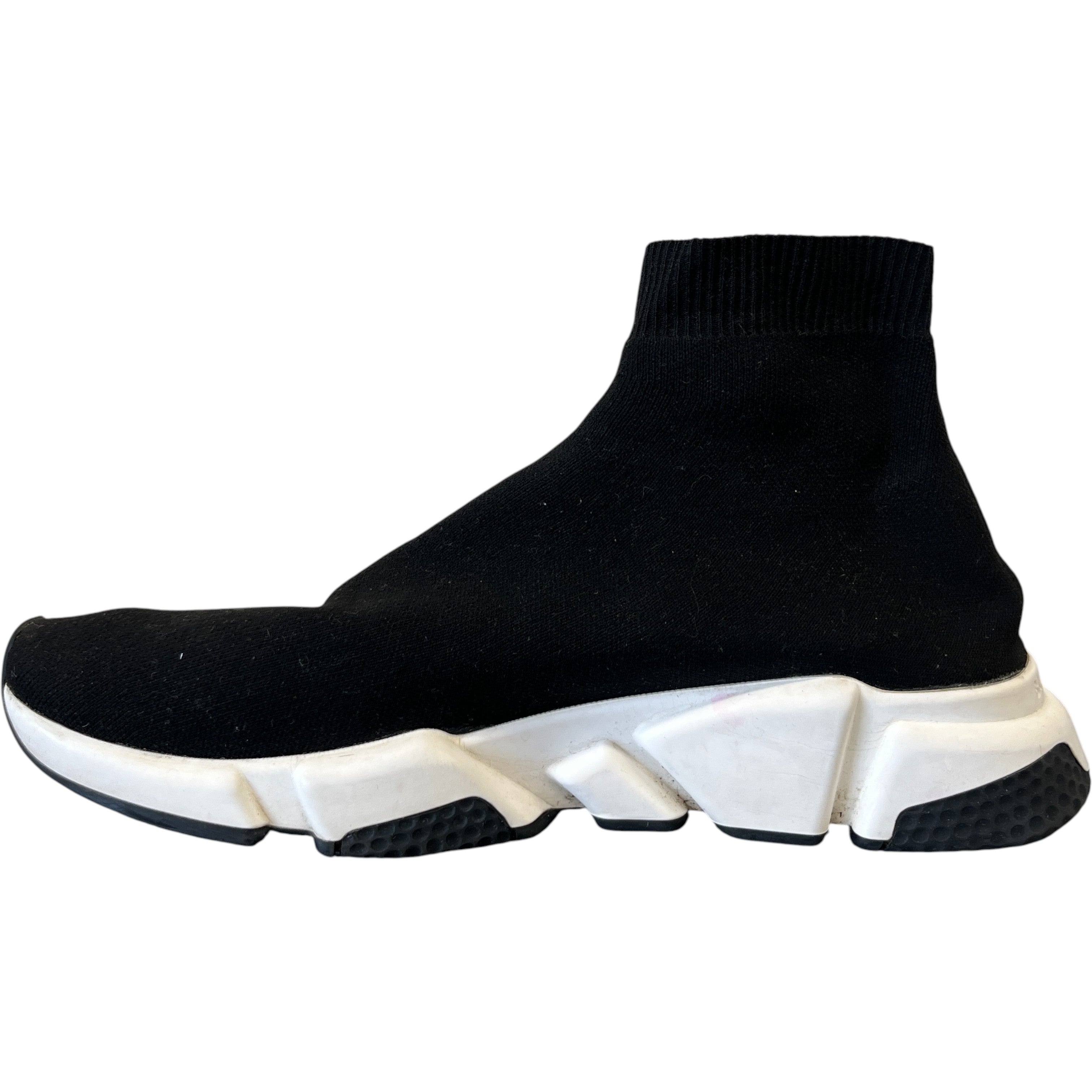 Men's Speed Sock High Trainers Black Size EU 43 / UK 9