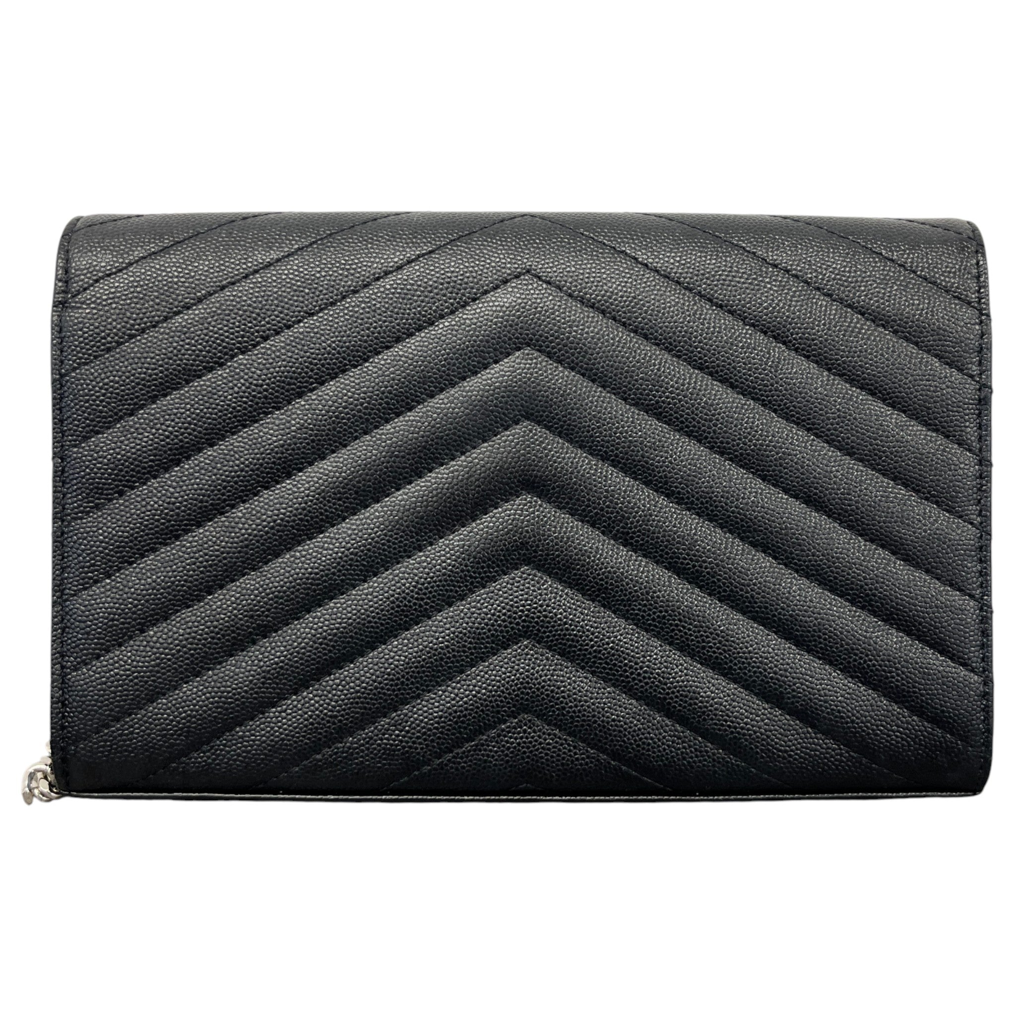 Women's Cassandre Envelope Chain Wallet Bag Black