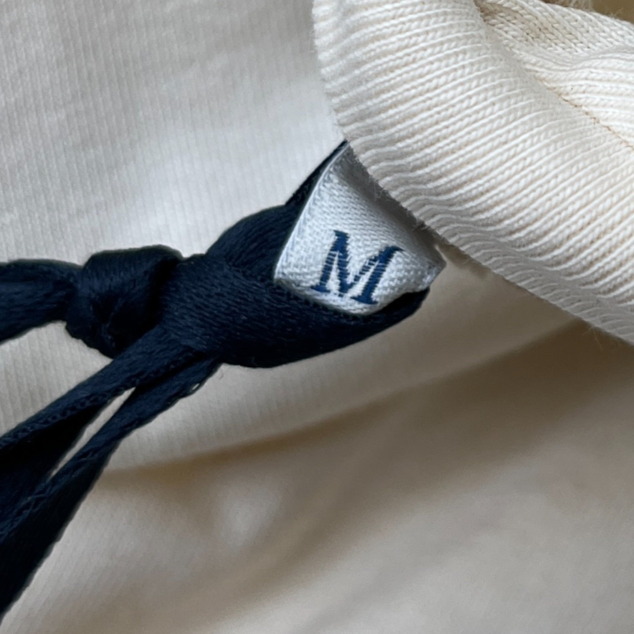 Men's Ss Logo T-Shirt Cream Size M