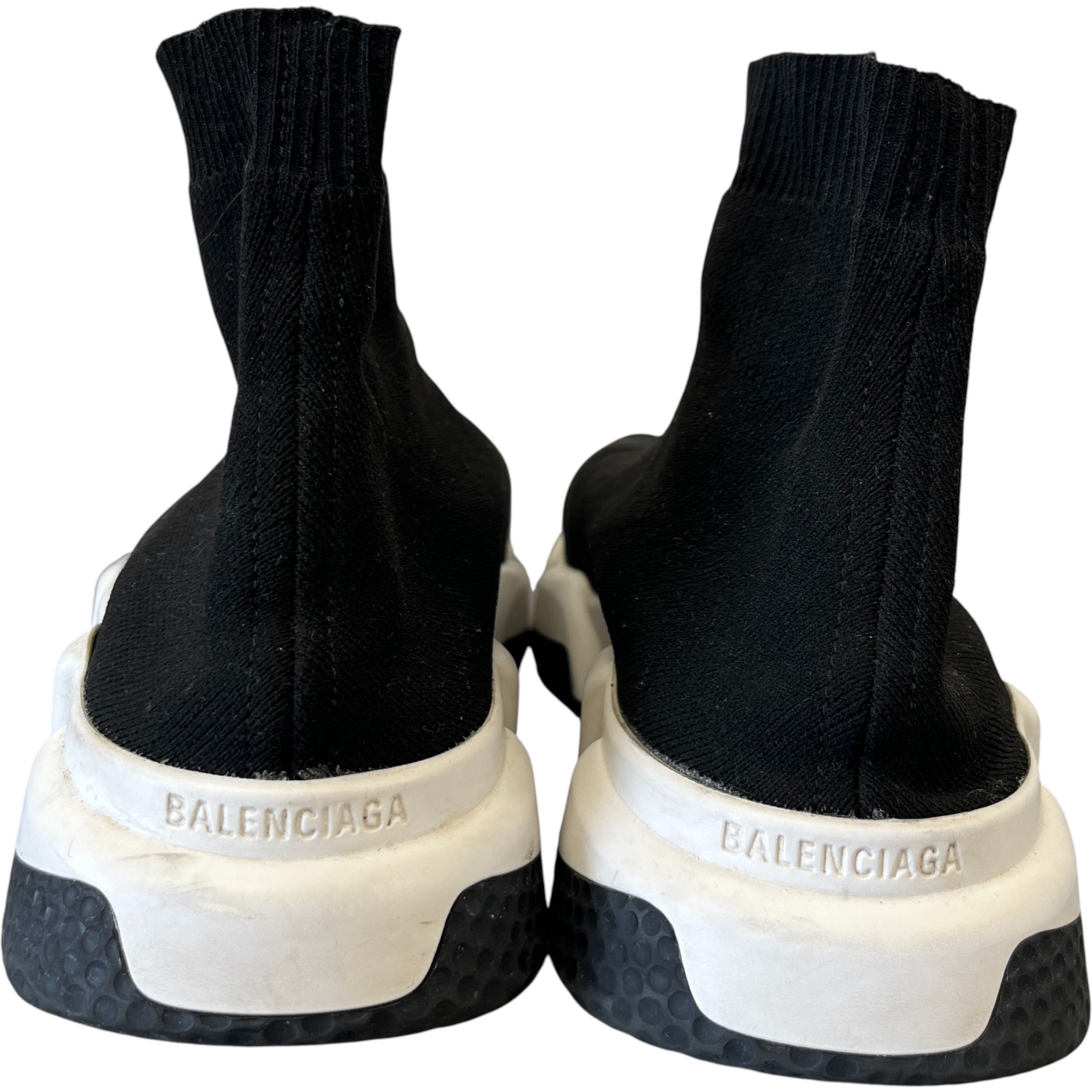 Men's Speed Sock High Trainers Black Size EU 43 / UK 9