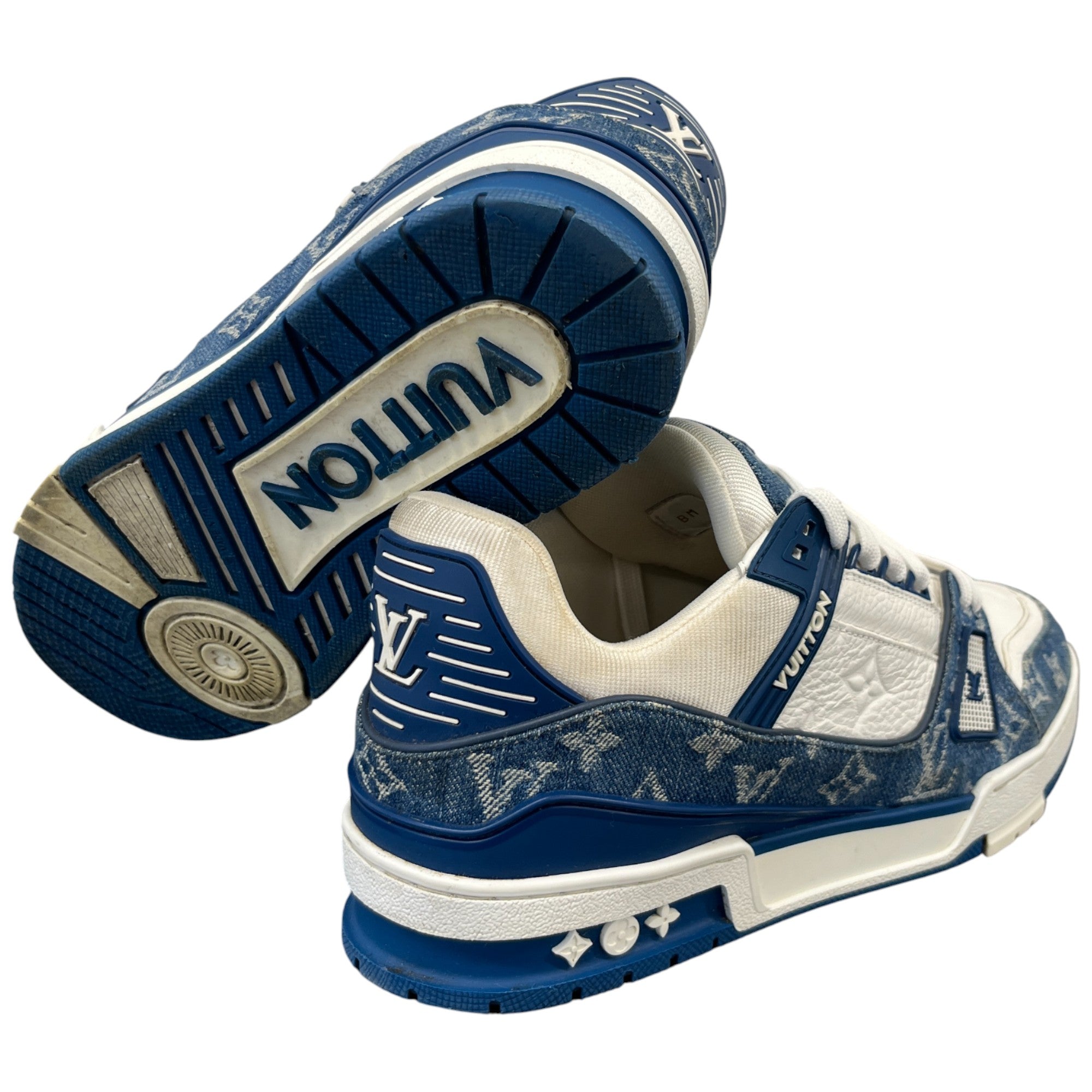 Men's Lv Low Trainers White Size EU 42.5 / UK 8.5