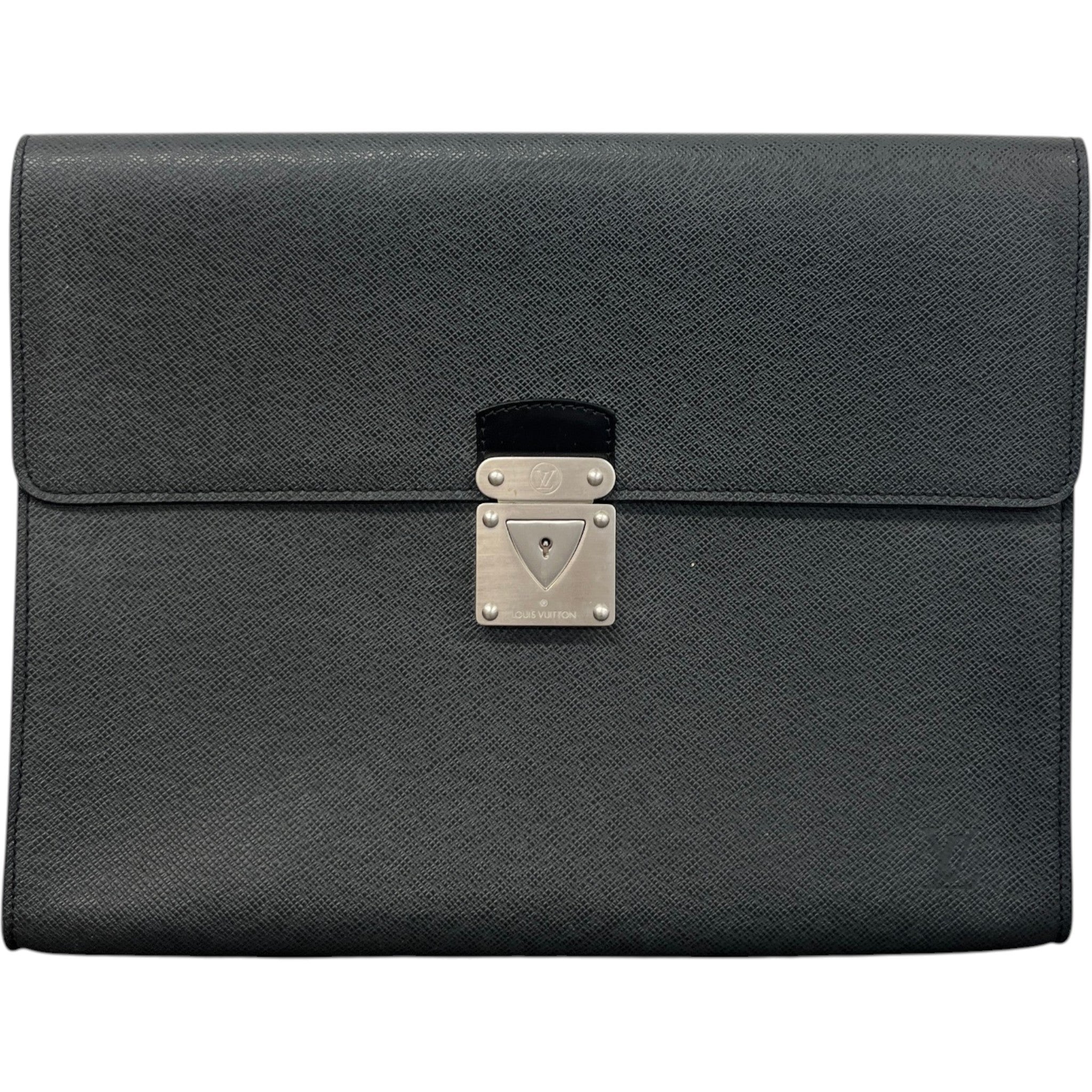 Men's Robusto Briefcase Bag Black