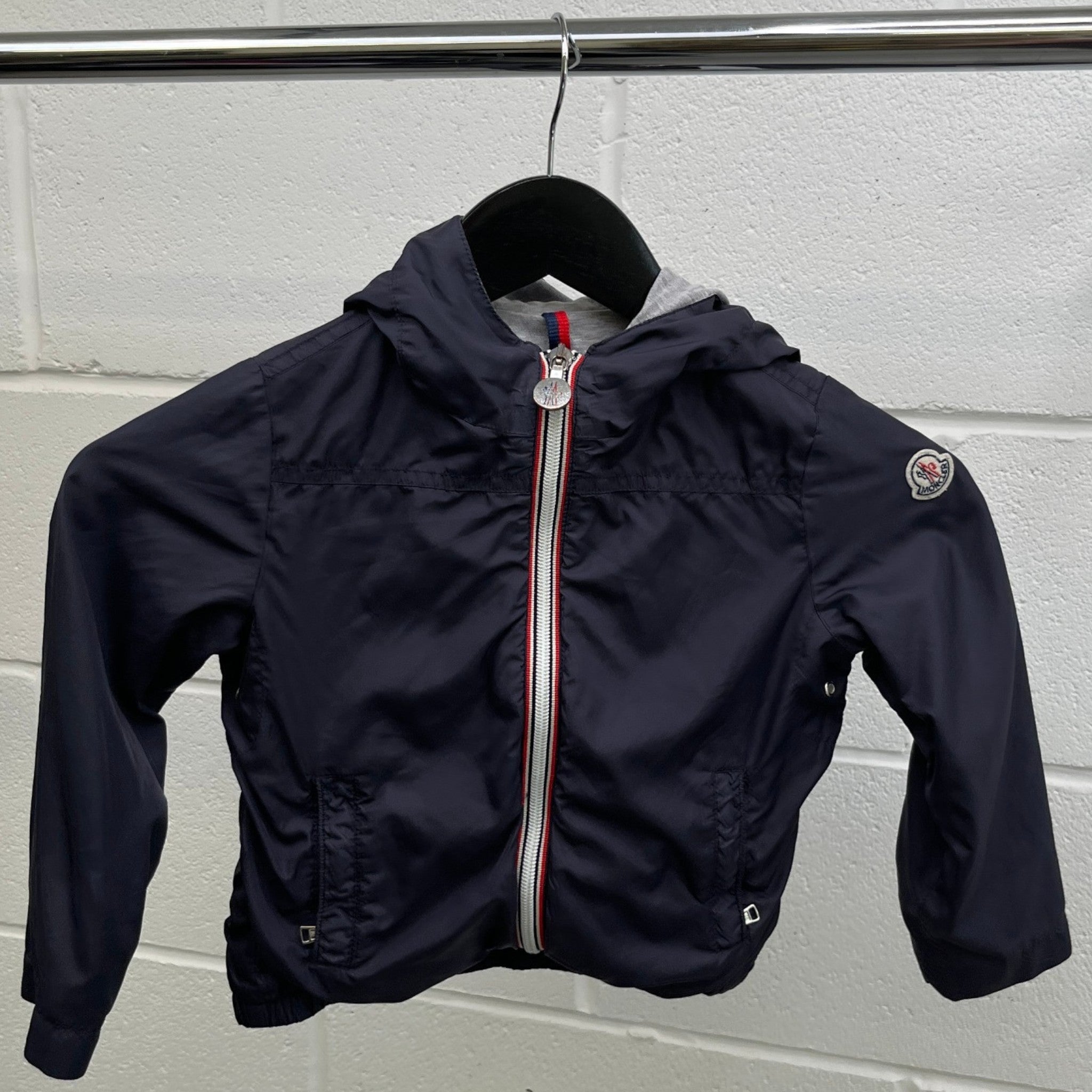 Men's Urville Boys Size 3Years Windbreaker Navy Size XXS