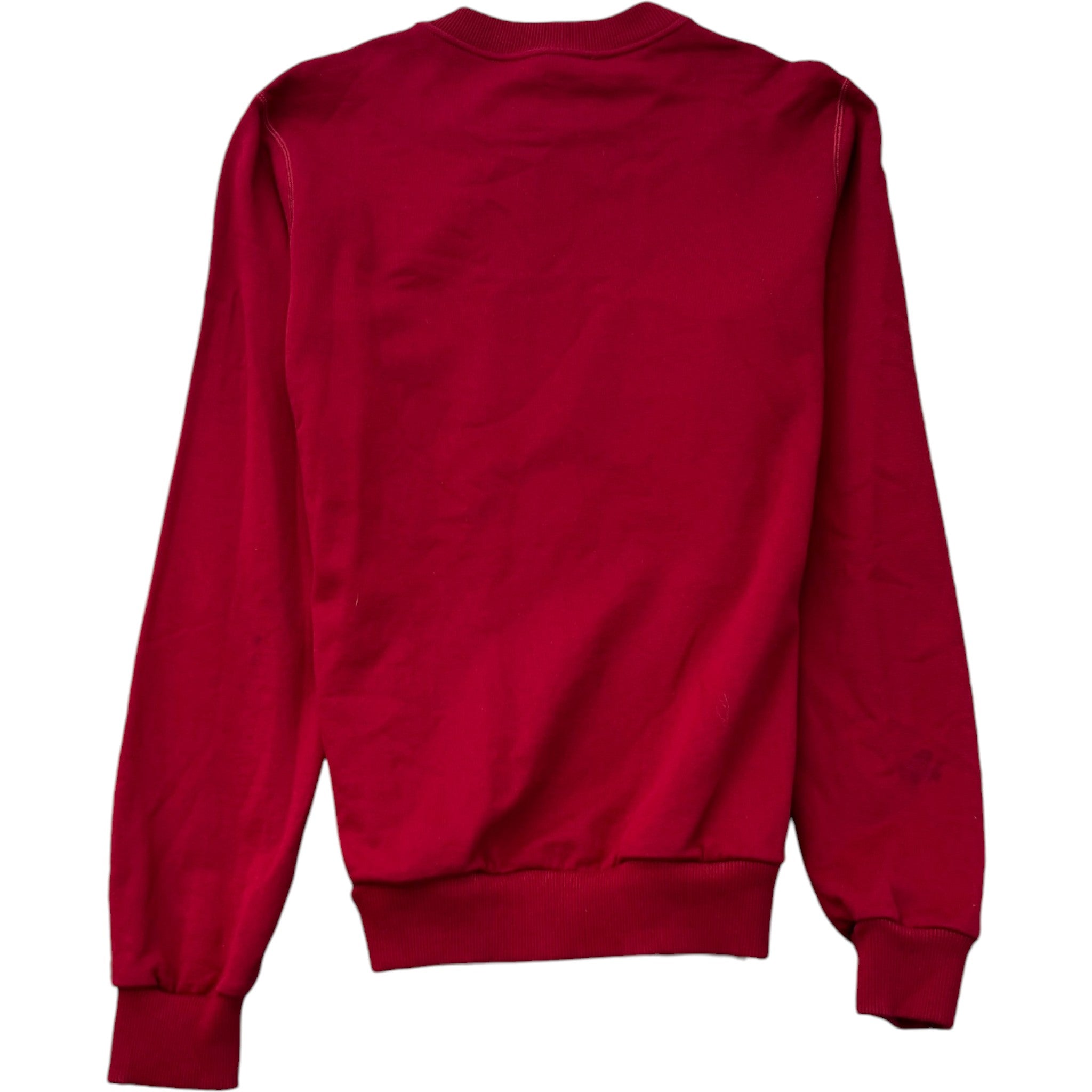Men's Tape Logo Sweatshirt Red Size IT 50 / UK L