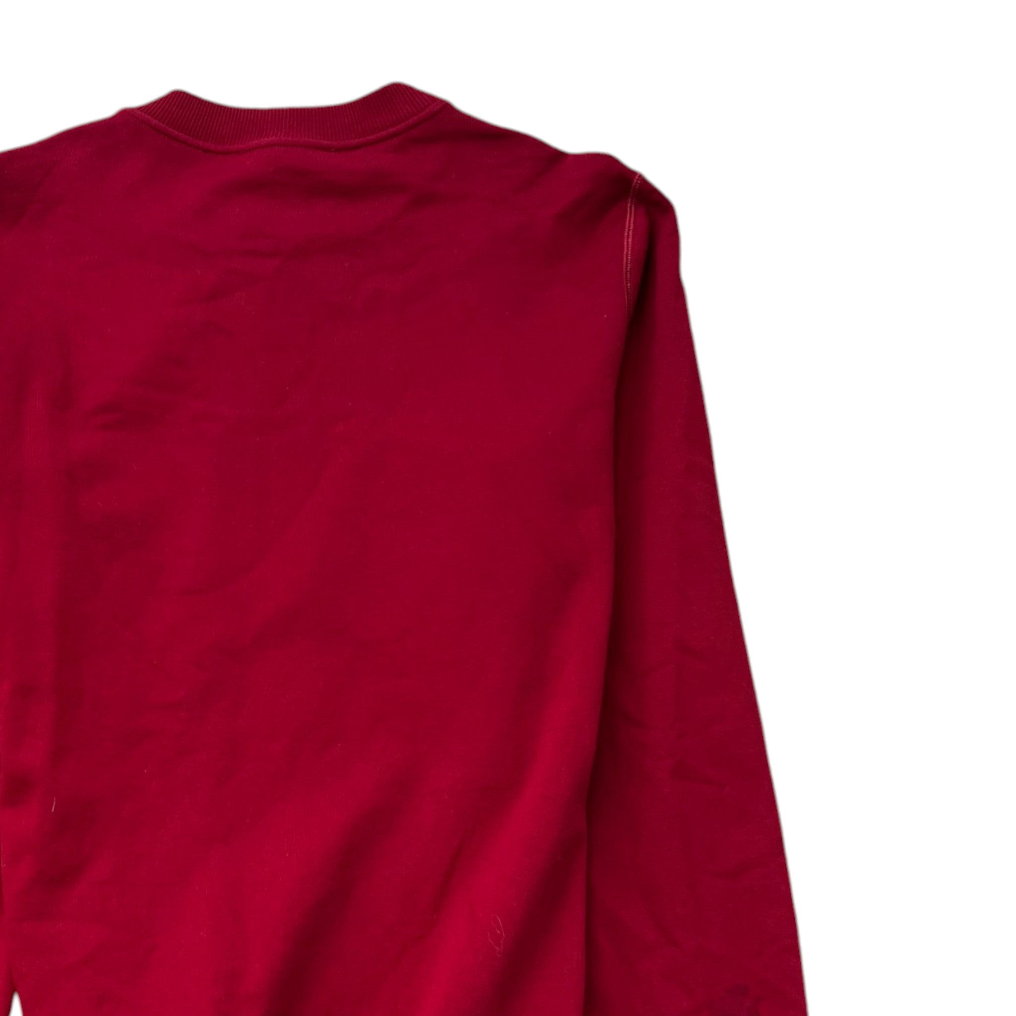 Men's Tape Logo Sweatshirt Red Size IT 50 / UK L