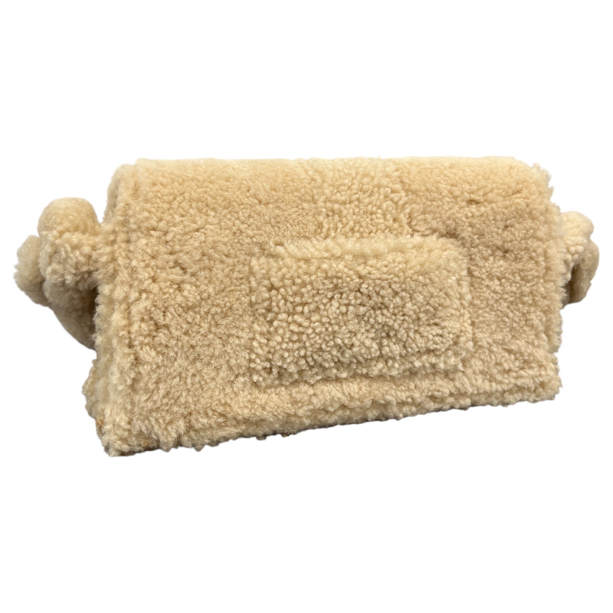 Women's Le Bambidou Shearling Bag Beige