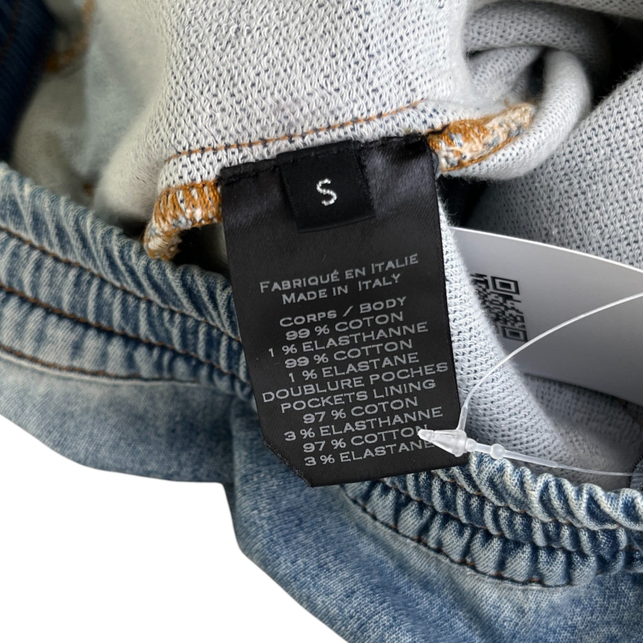 Men's Biker Joggers Blue Size S