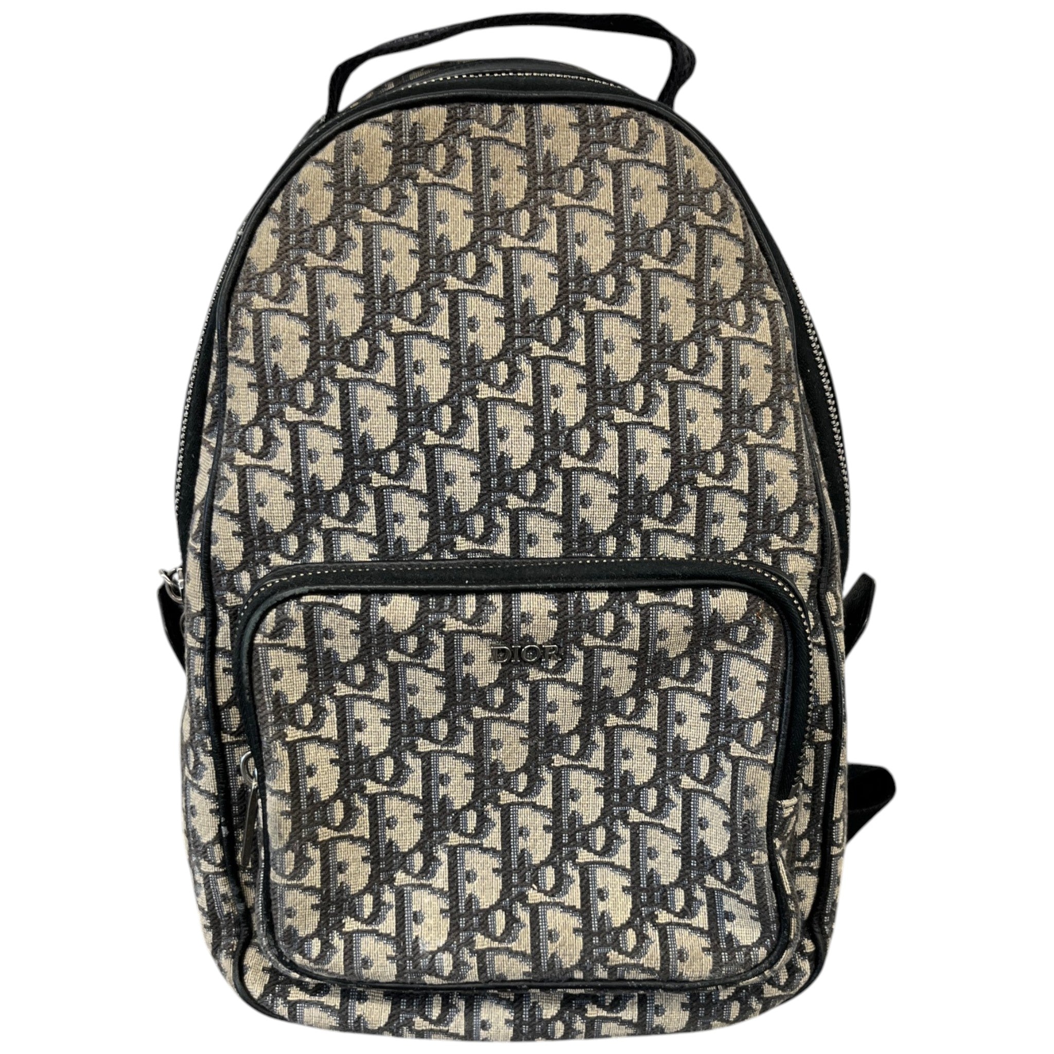 Men's Jacquard Rider Sling Bag Black