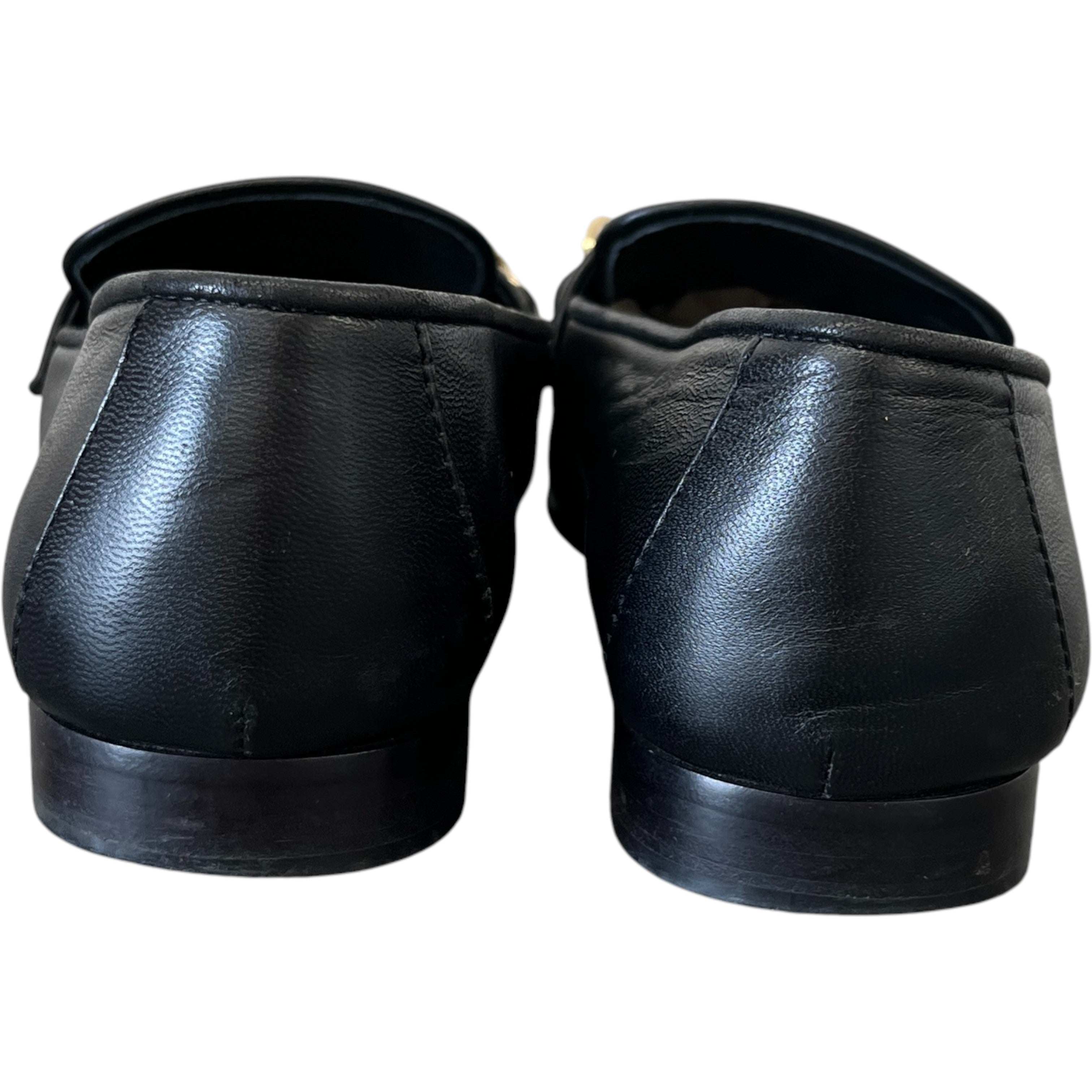Women's Chain Cc Logo Charm Loafers Black Size EU 36.5 / UK 3.5