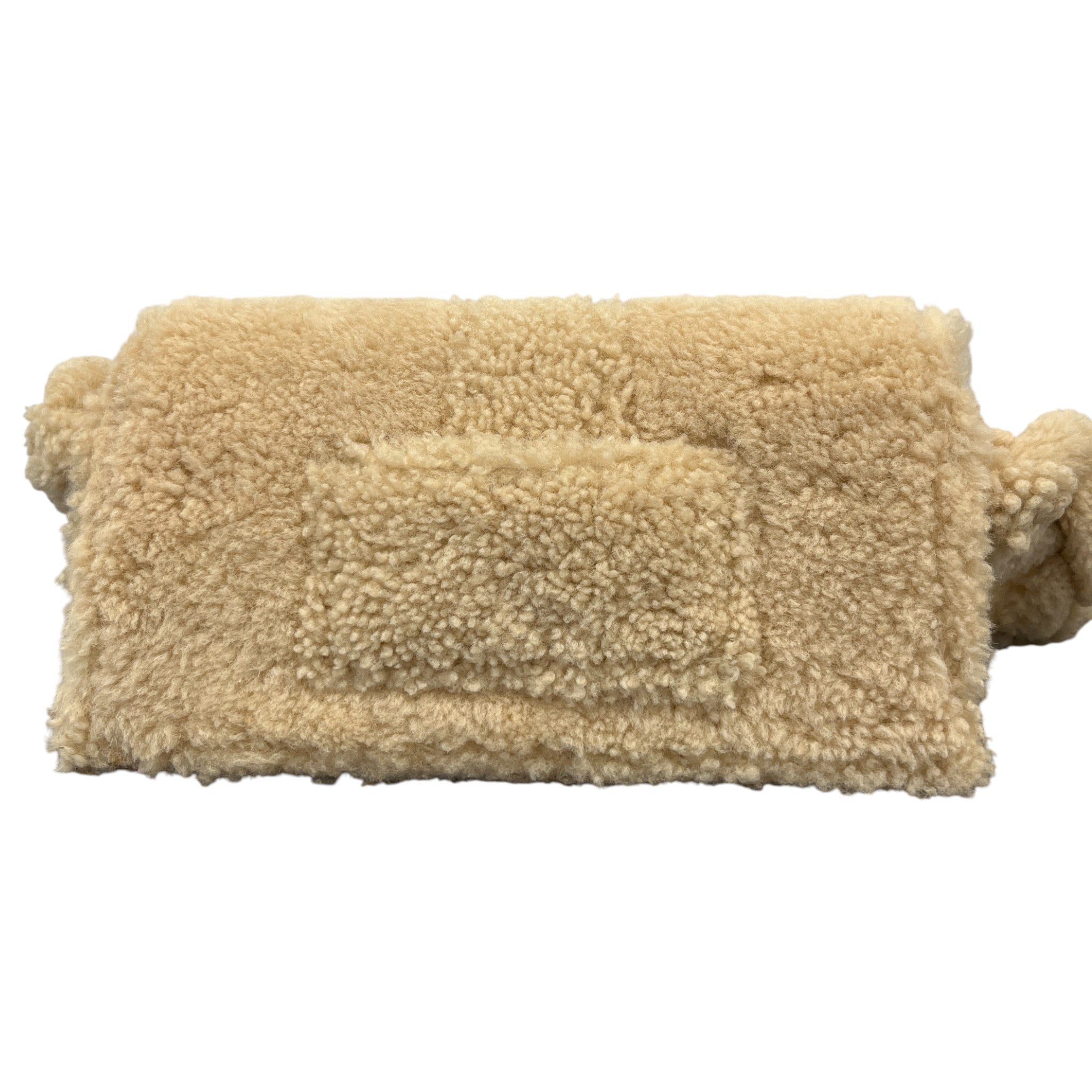 Women's Le Bambidou Shearling Bag Beige