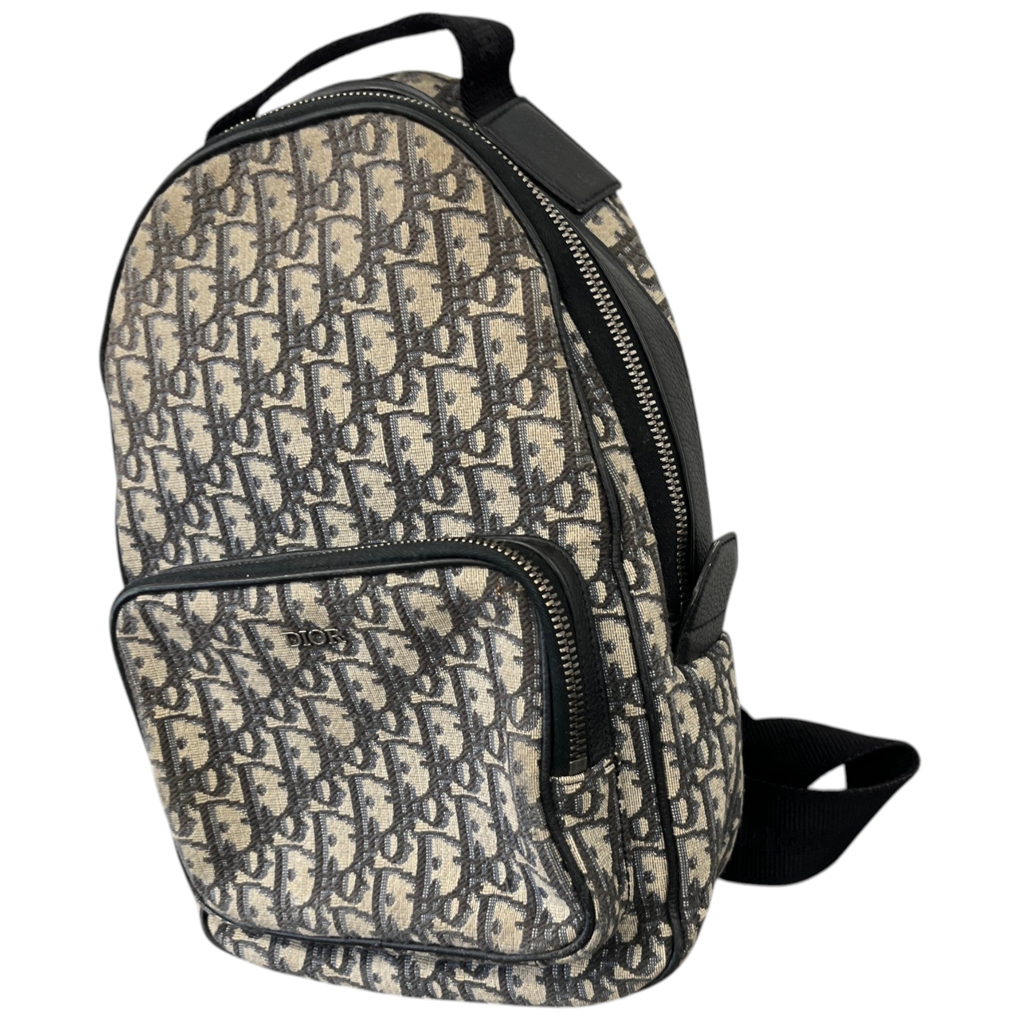 Men's Jacquard Rider Sling Bag Black