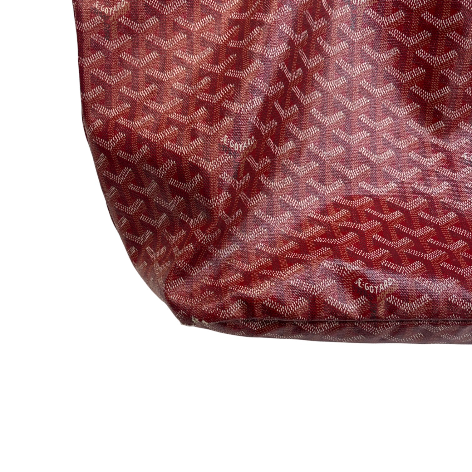 Women's Saint Louis Gm Tote Handbag Red