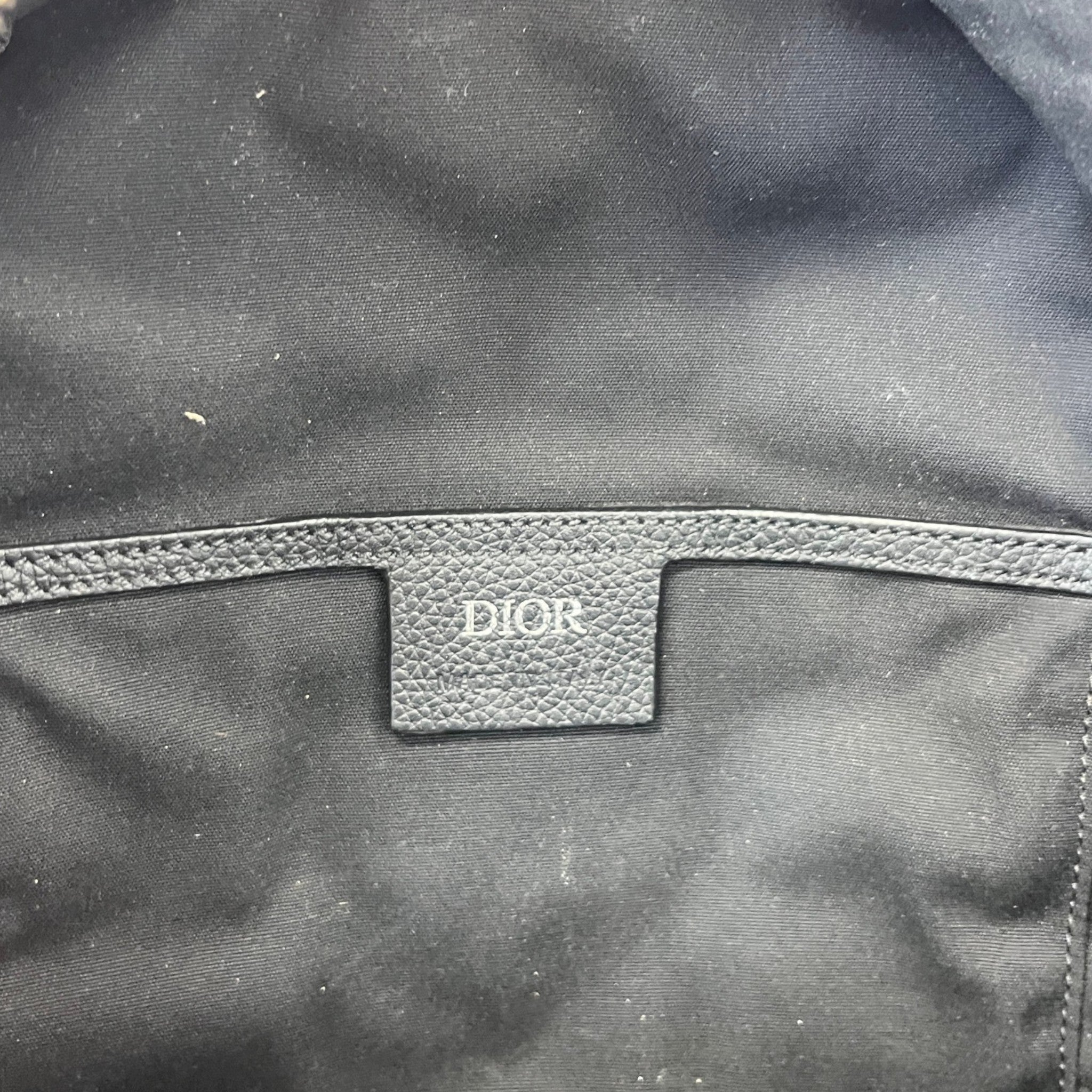 Men's Jacquard Rider Sling Bag Black