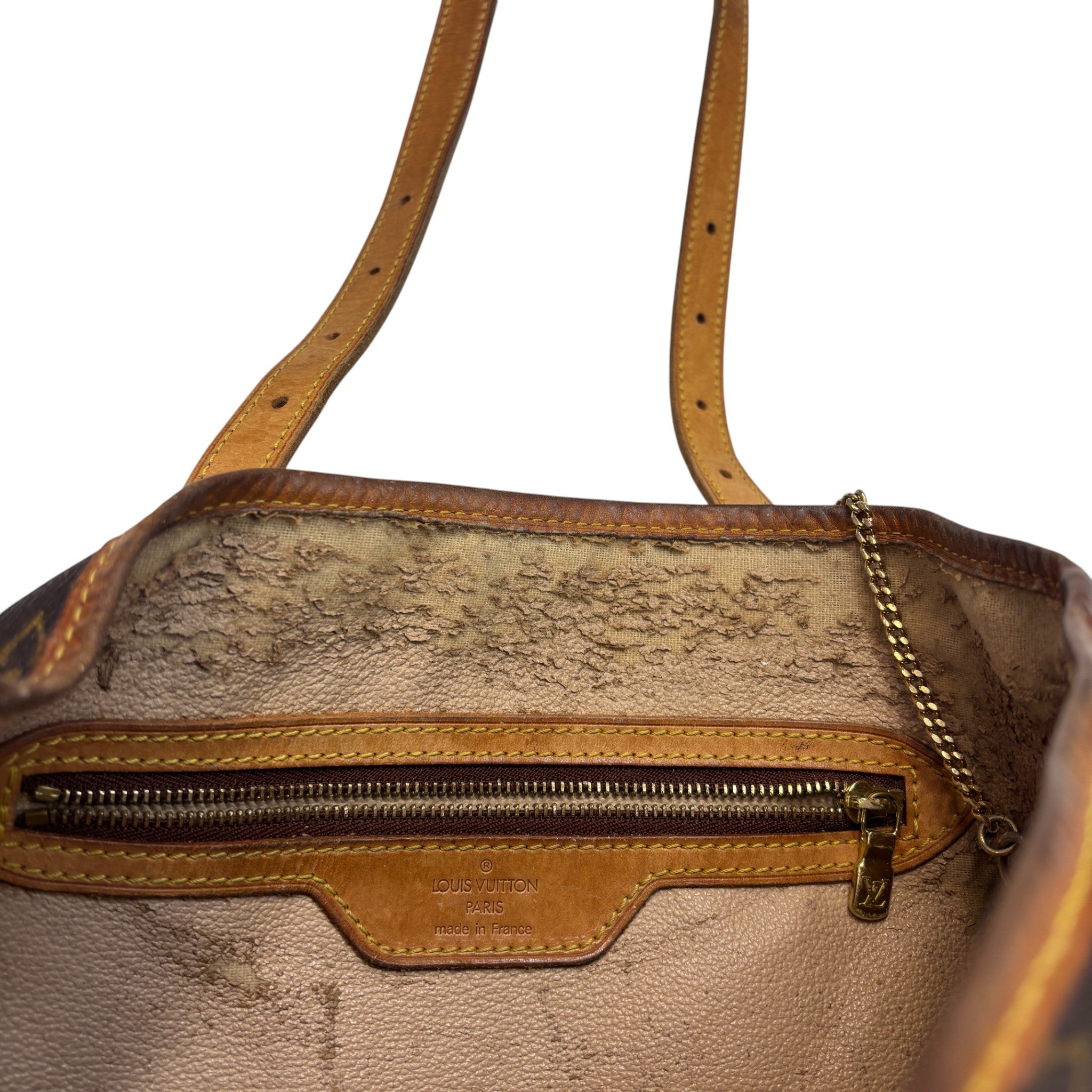 Women's Monogram Petit Marais Bucket Handbag Brown