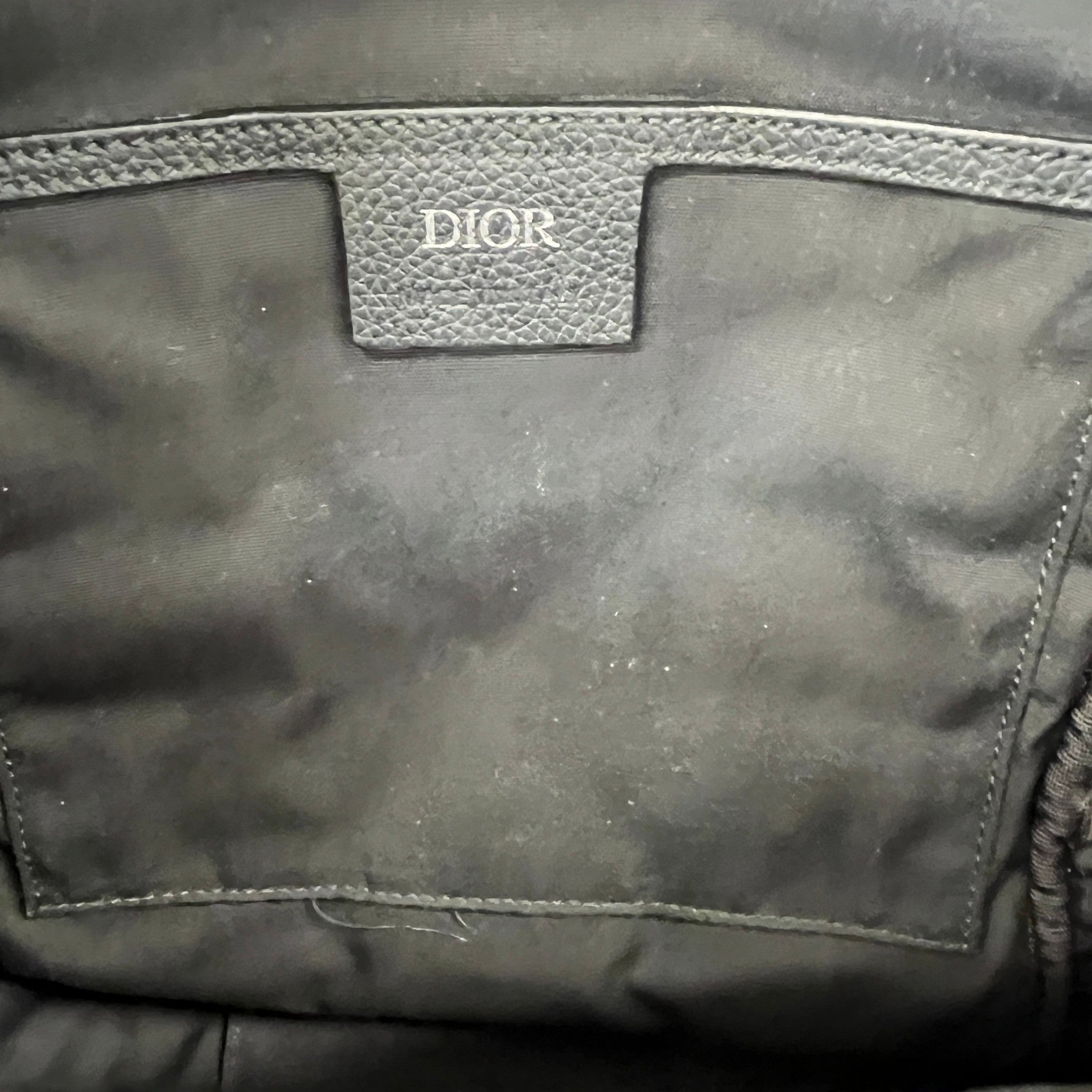 Men's Jacquard Rider Sling Bag Black